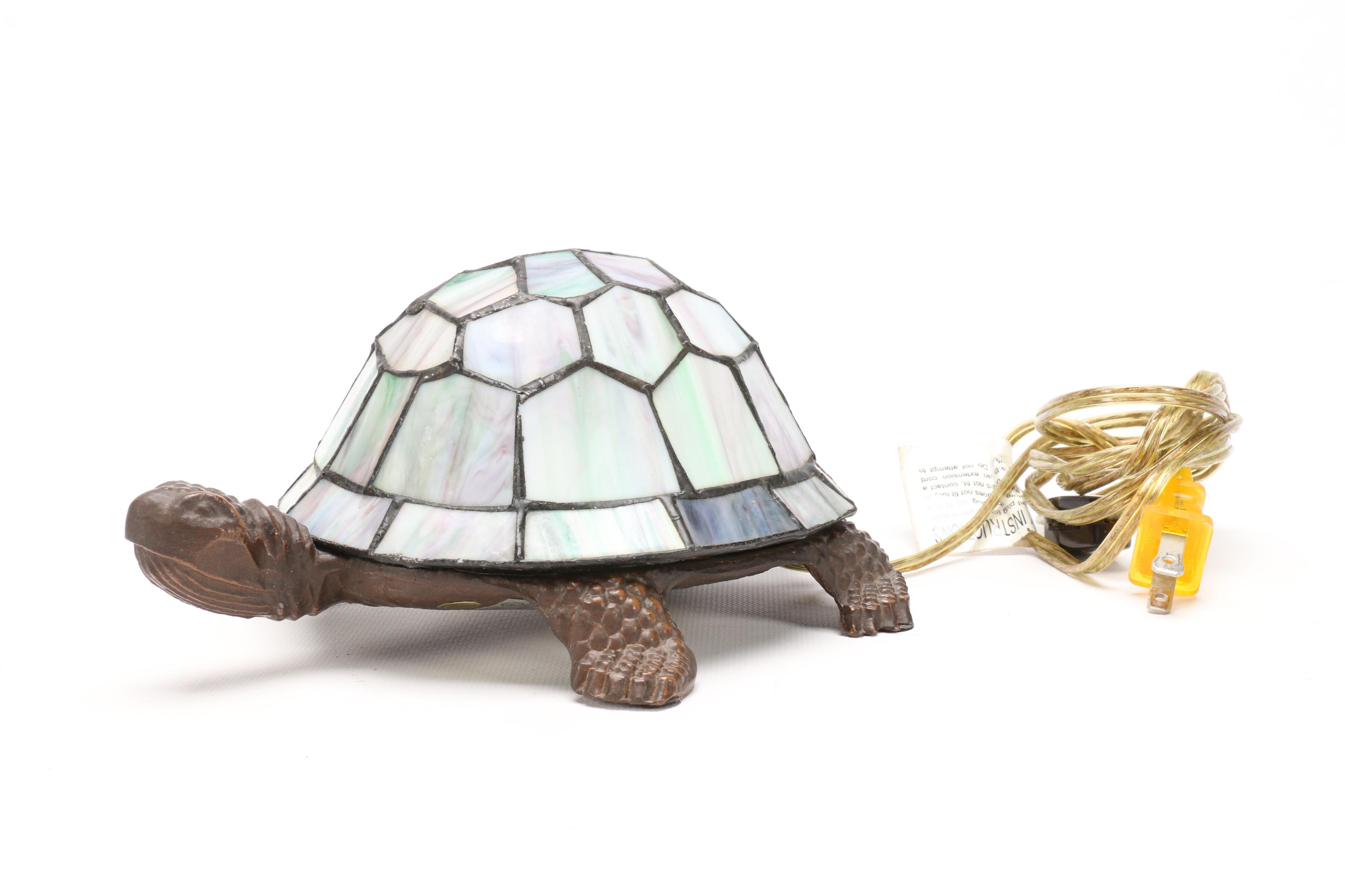 Contemporary Stained Glass Accent Lamps