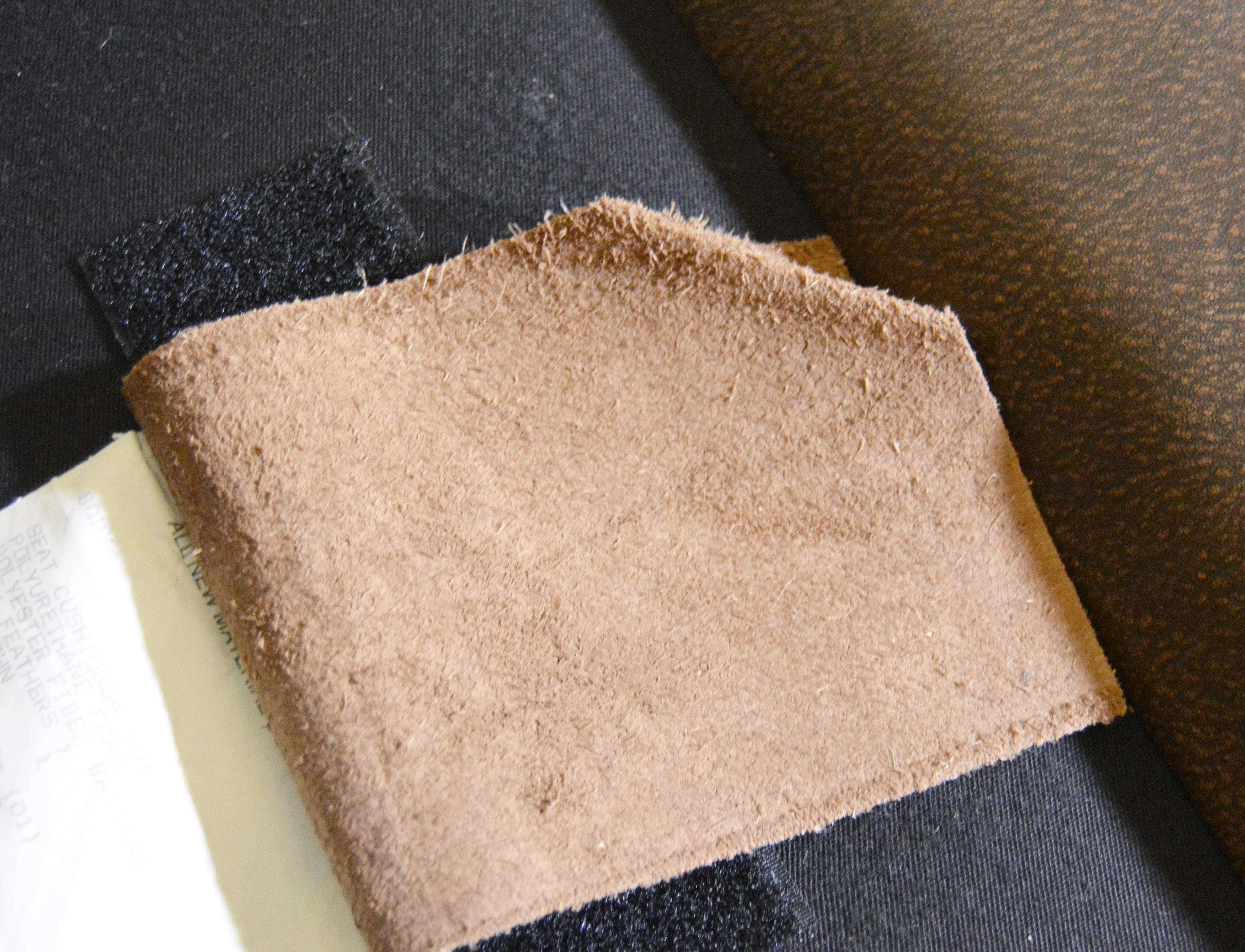 Dark Mocha Distressed Leather Chair and Ottoman by Henredon, 21st Century