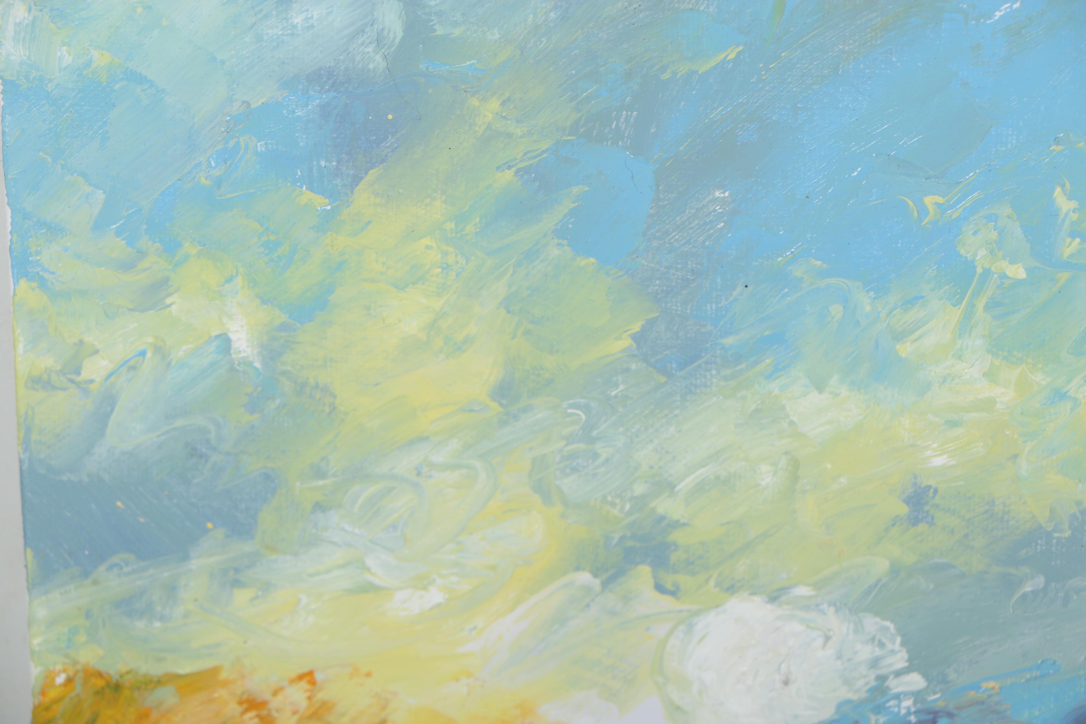 Claire McElveen Oil Painting "Hillside Dawn"