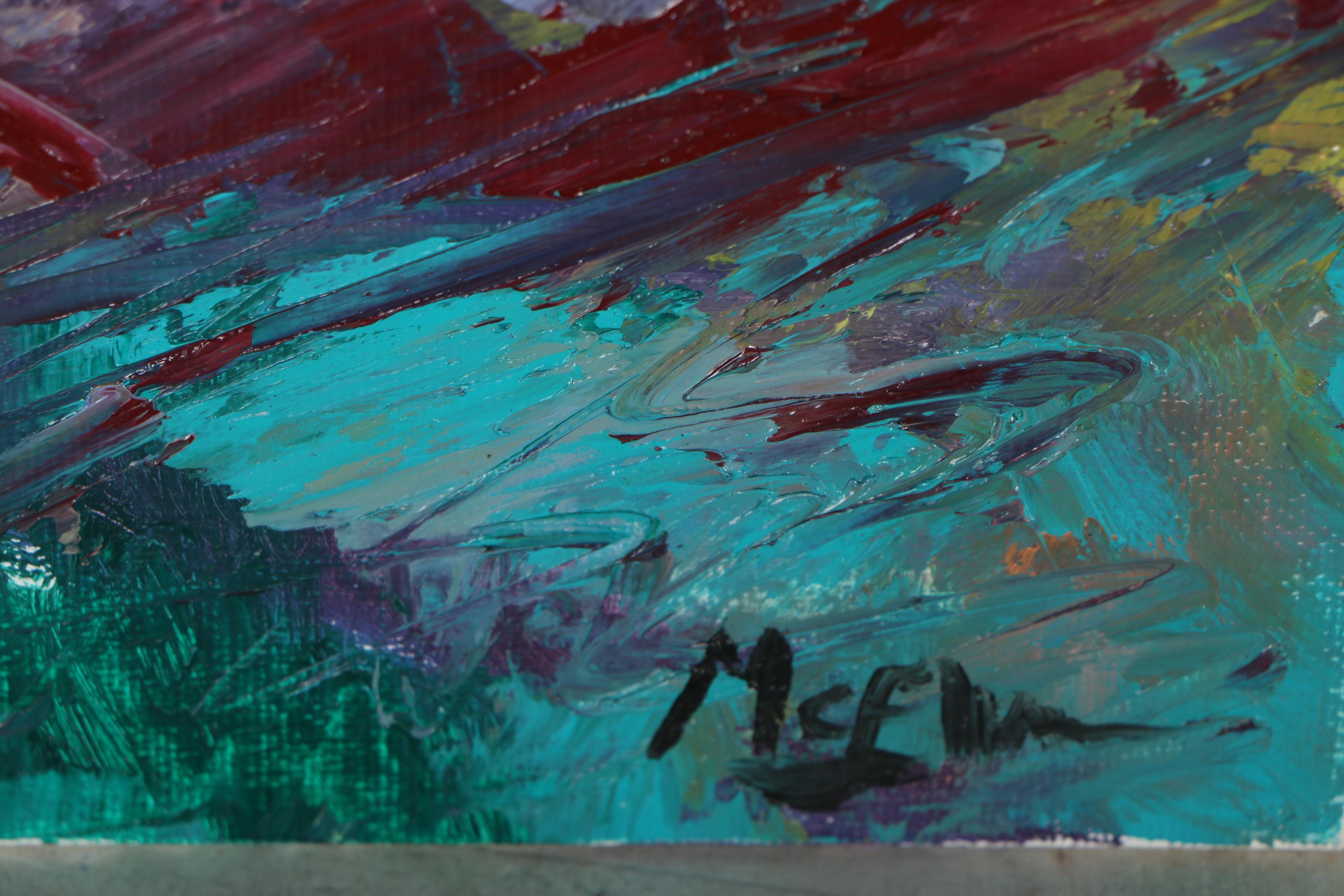 Claire McElveen Oil Painting "Hillside Dawn"