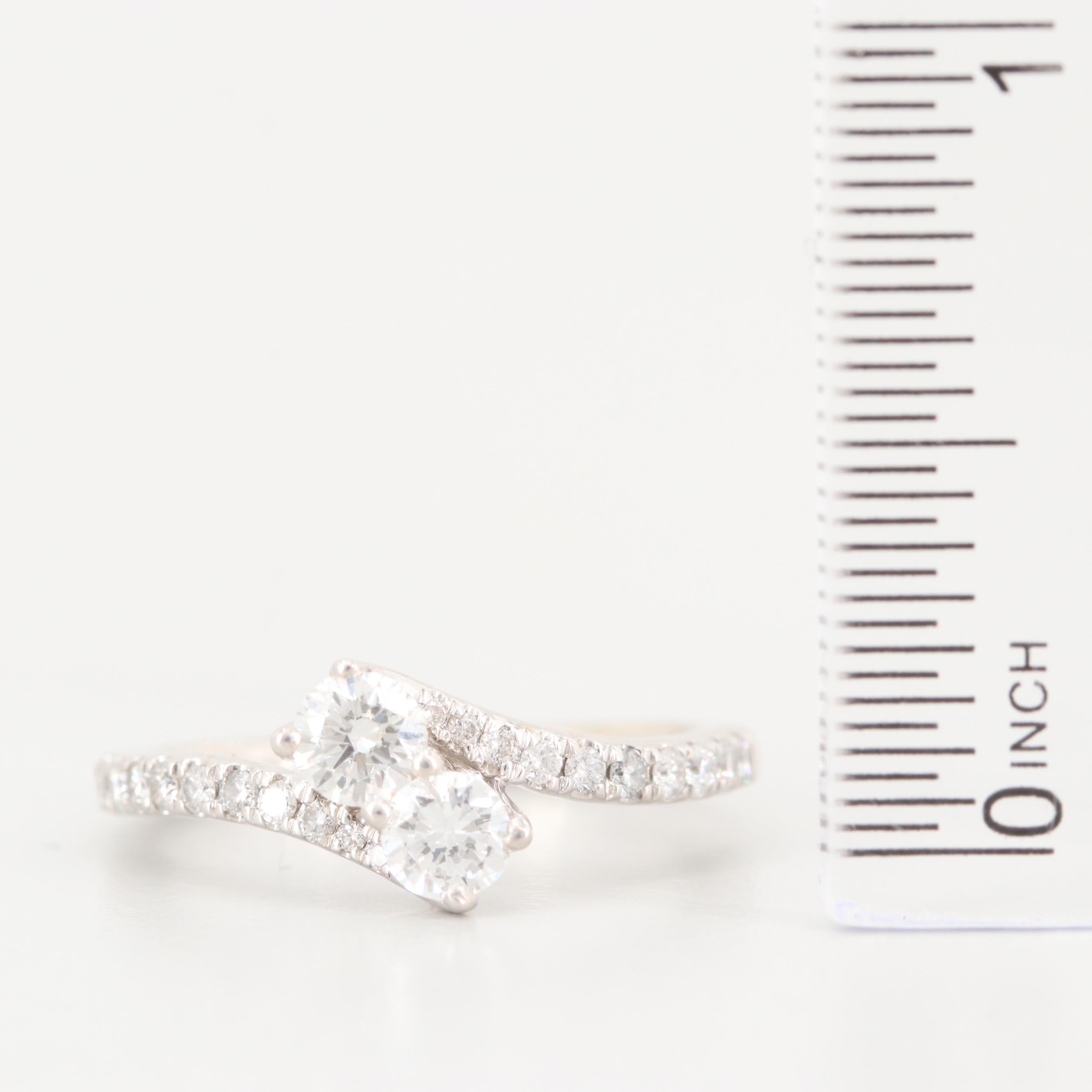 Zales "Ever Us" Collection 14K White Gold Diamond Ring