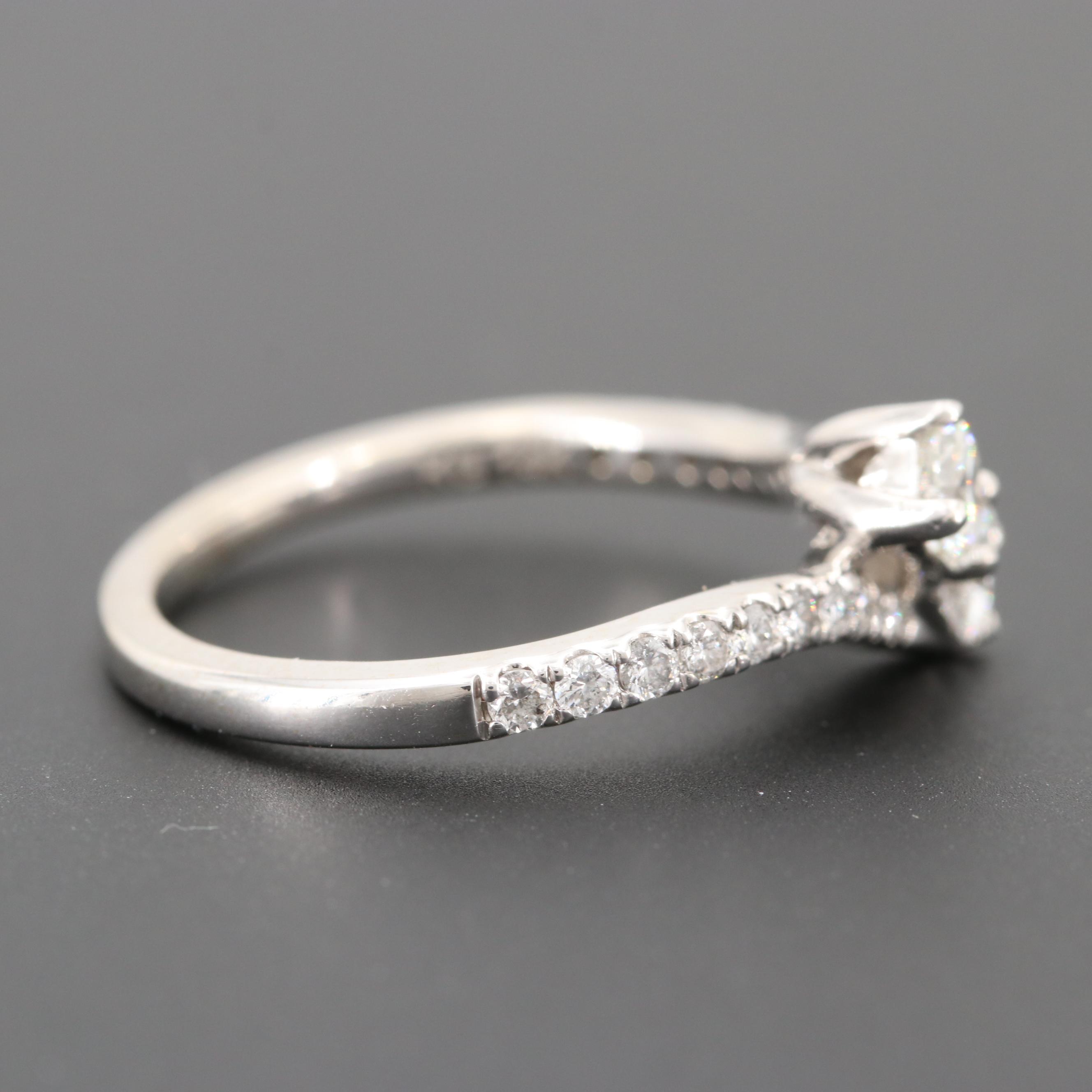 Zales "Ever Us" Collection 14K White Gold Diamond Ring
