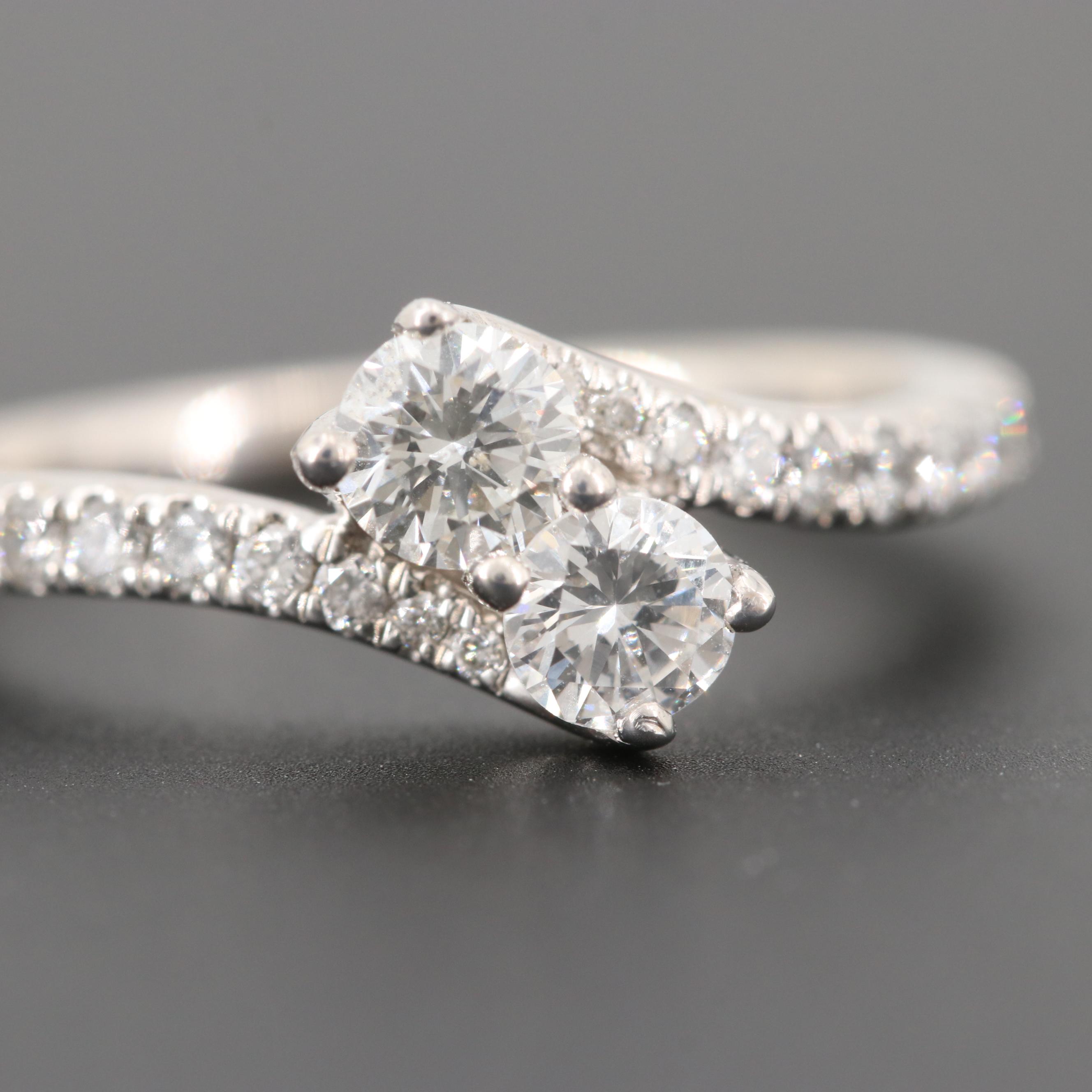 Zales "Ever Us" Collection 14K White Gold Diamond Ring