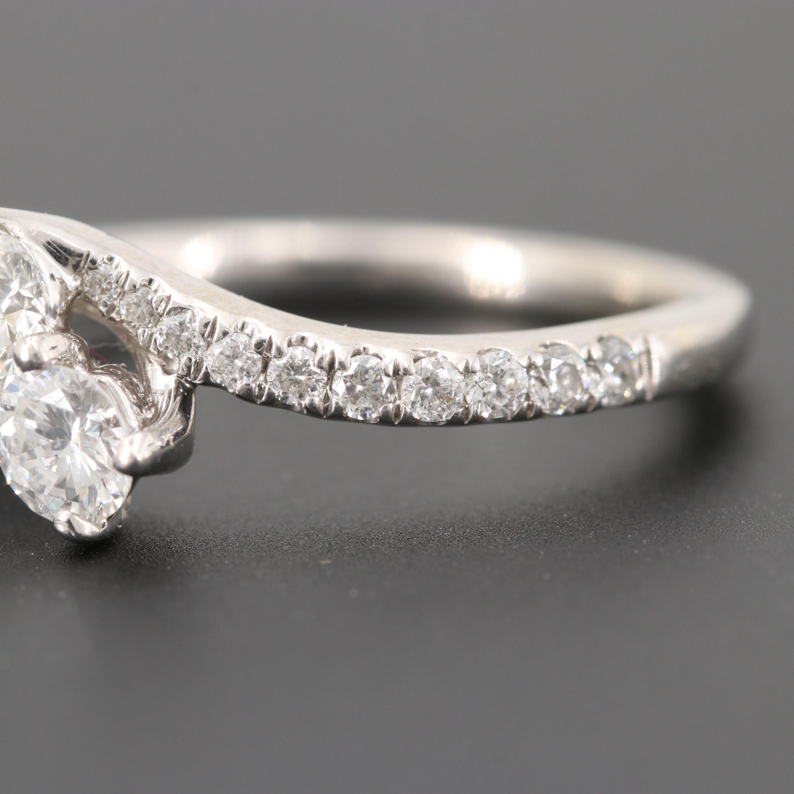 Zales "Ever Us" Collection 14K White Gold Diamond Ring