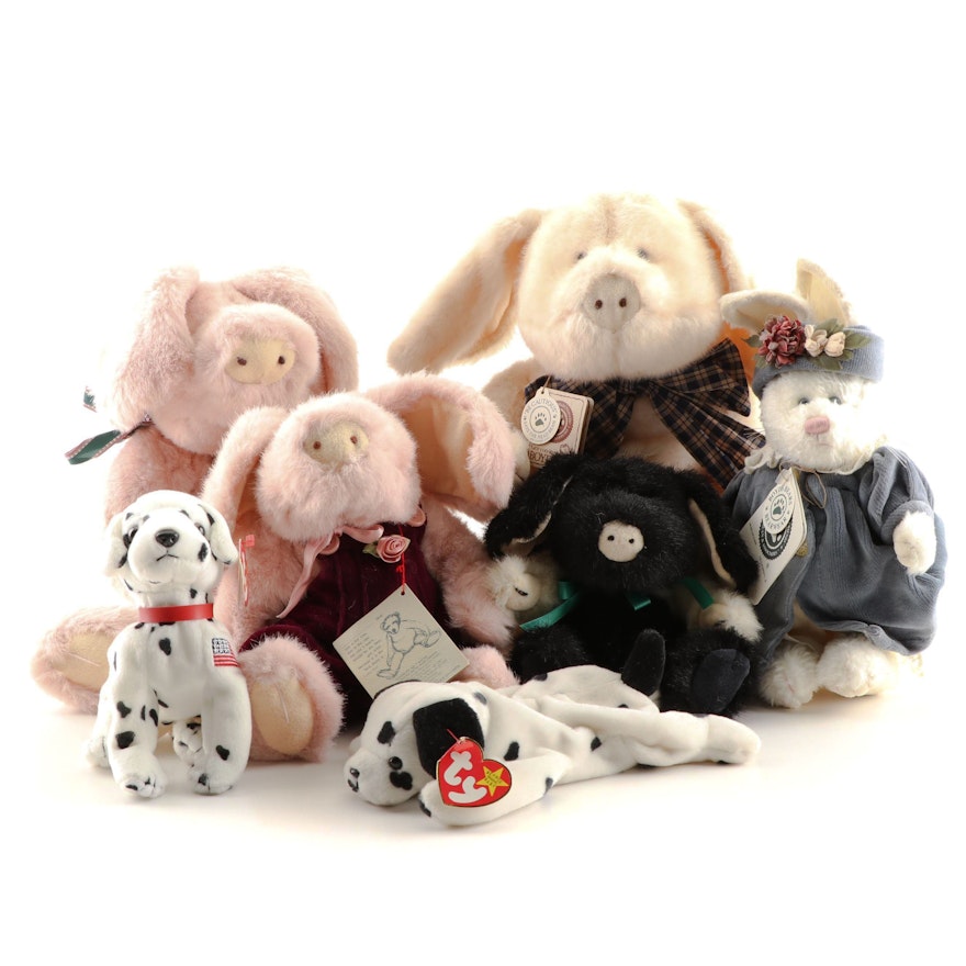 Stuffed Toys Featuring Ty Beanie Babies And Boyd's Collection