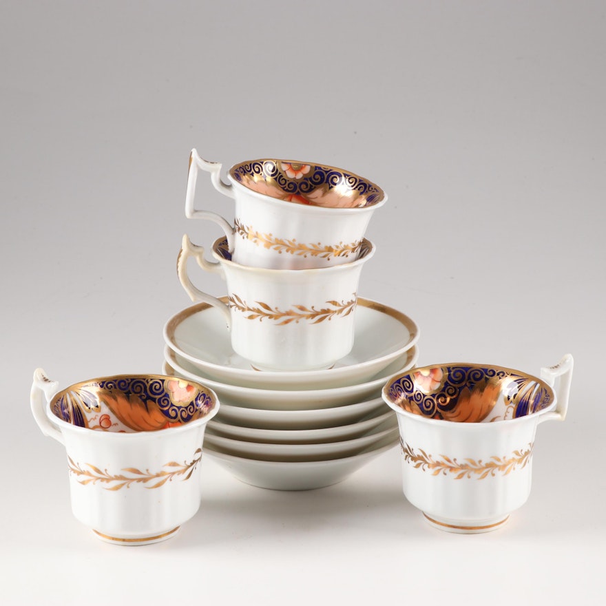Imari Ironstone Teacups and Bowls
