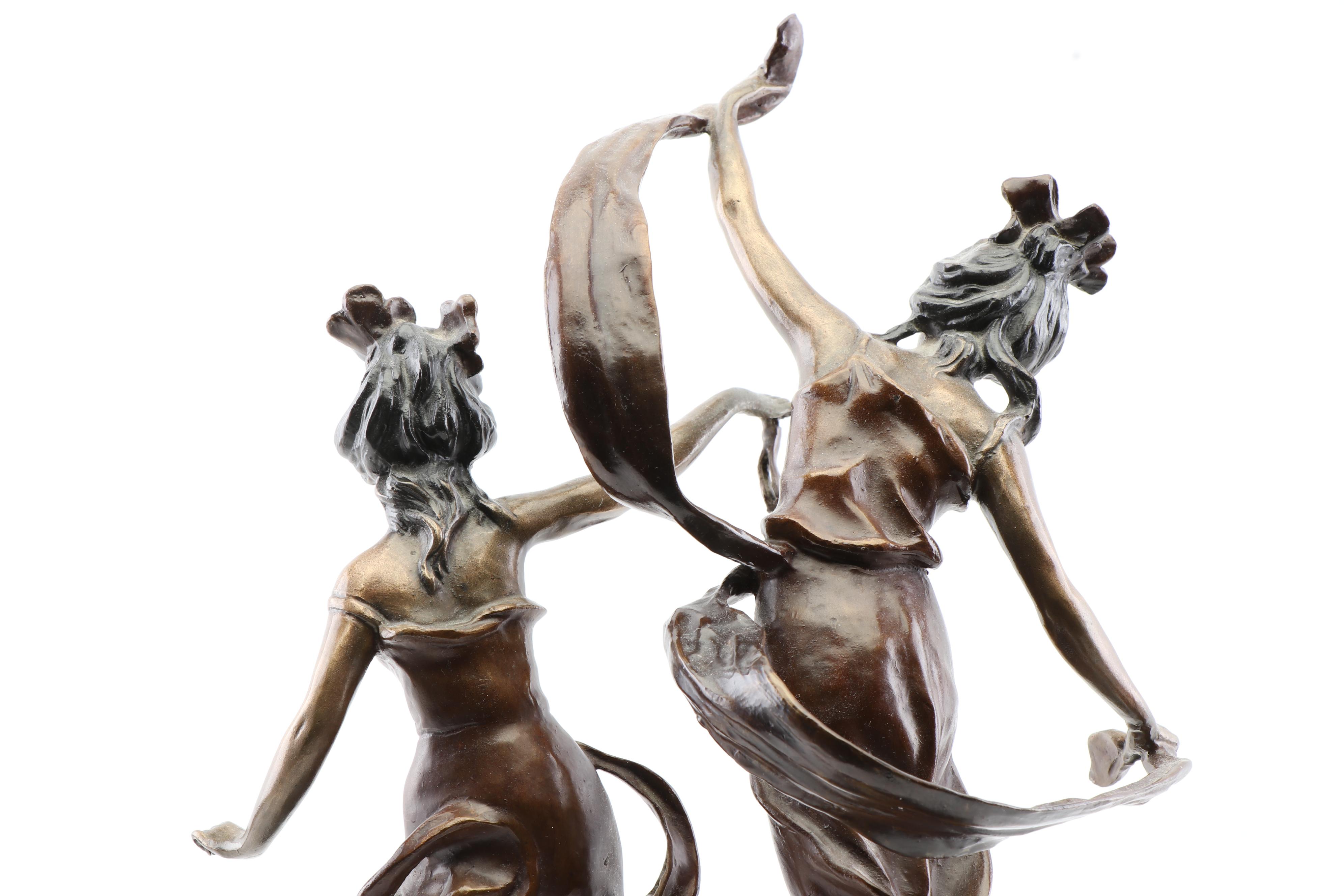Bronze Sculpture after Auguste Moreau "La Danse Des Nymphes"