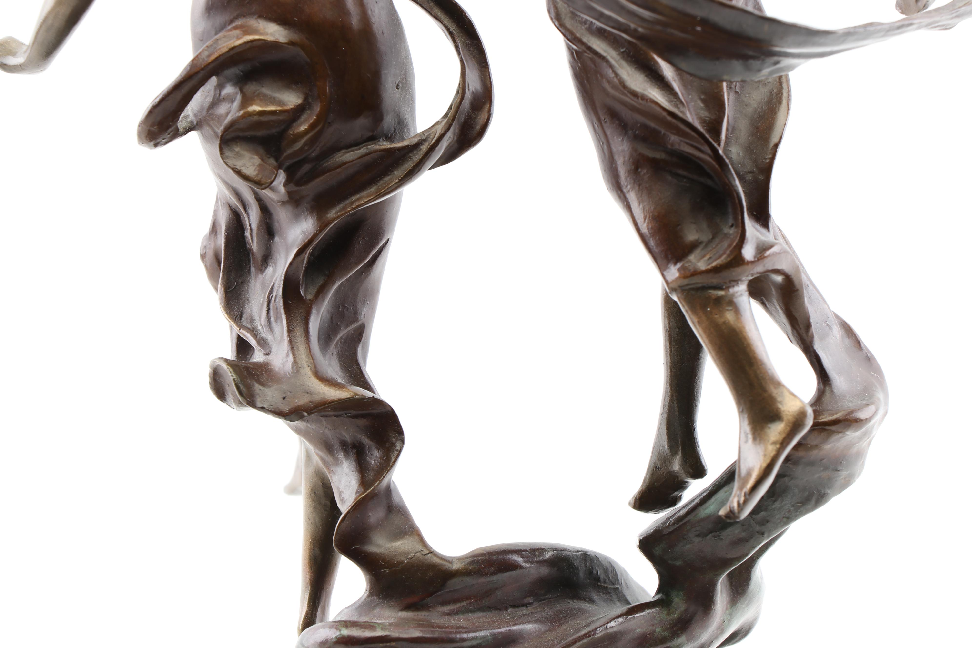 Bronze Sculpture after Auguste Moreau "La Danse Des Nymphes"