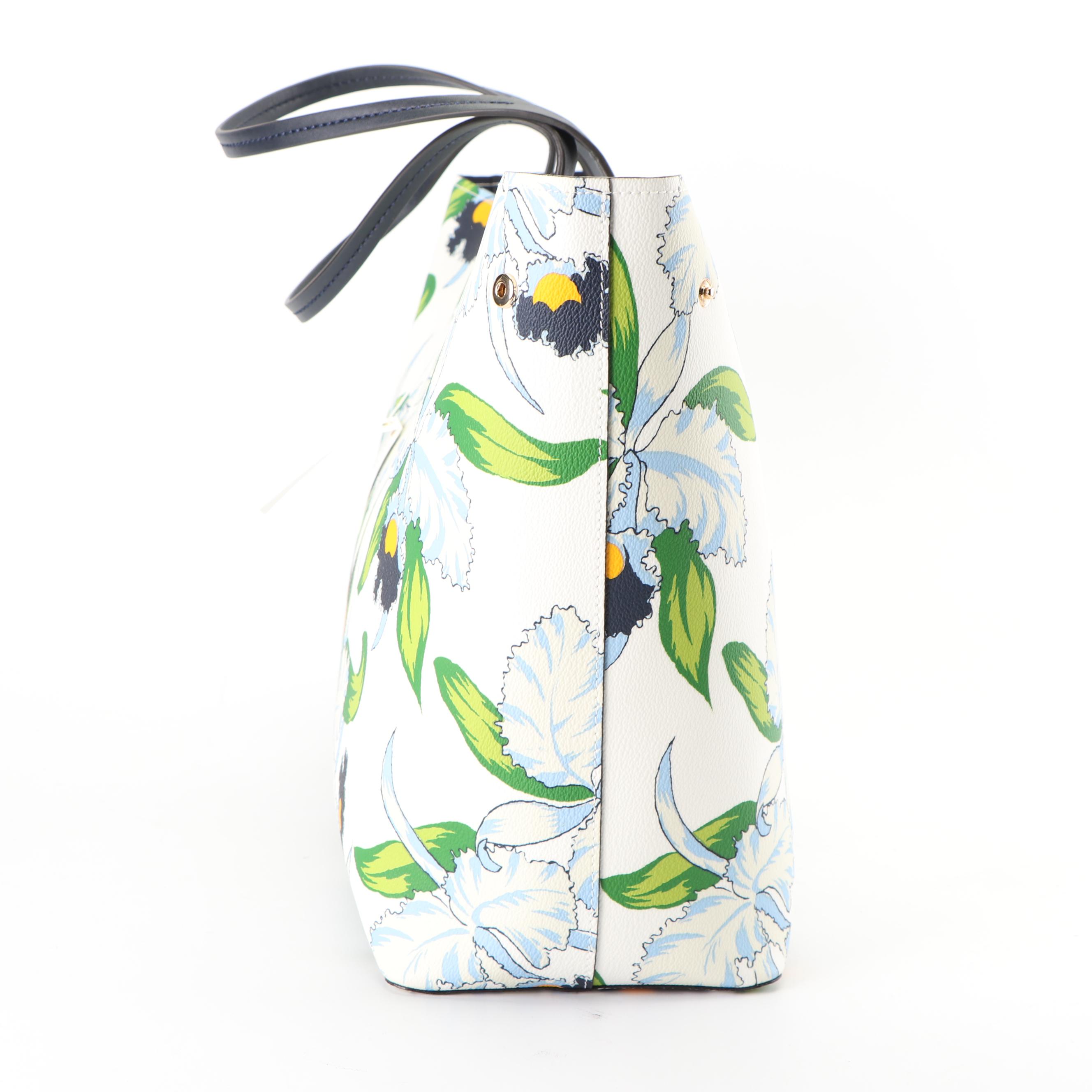 Tory Burch Kerrington Square Vinyl Laguna Tote