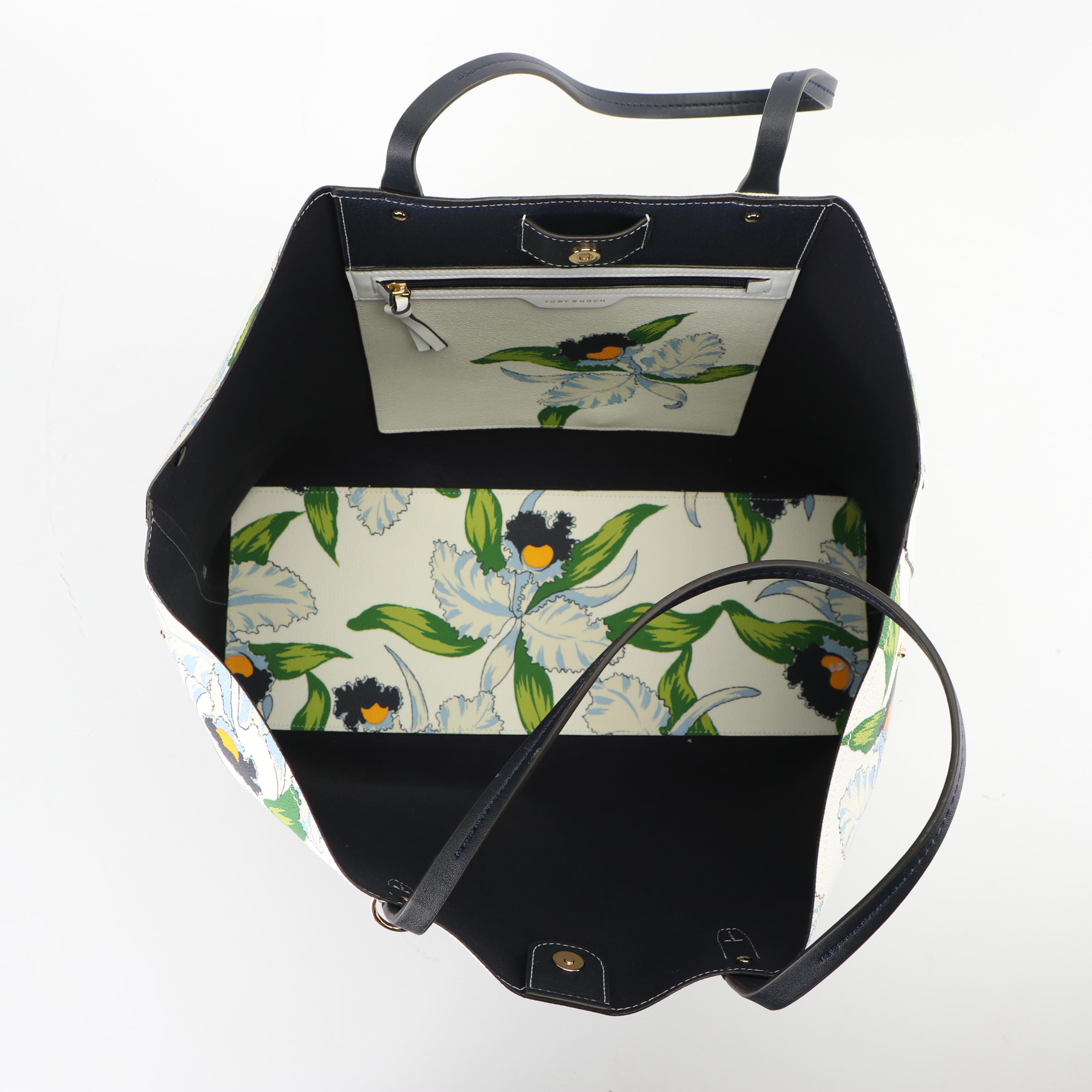 Tory Burch Kerrington Square Vinyl Laguna Tote