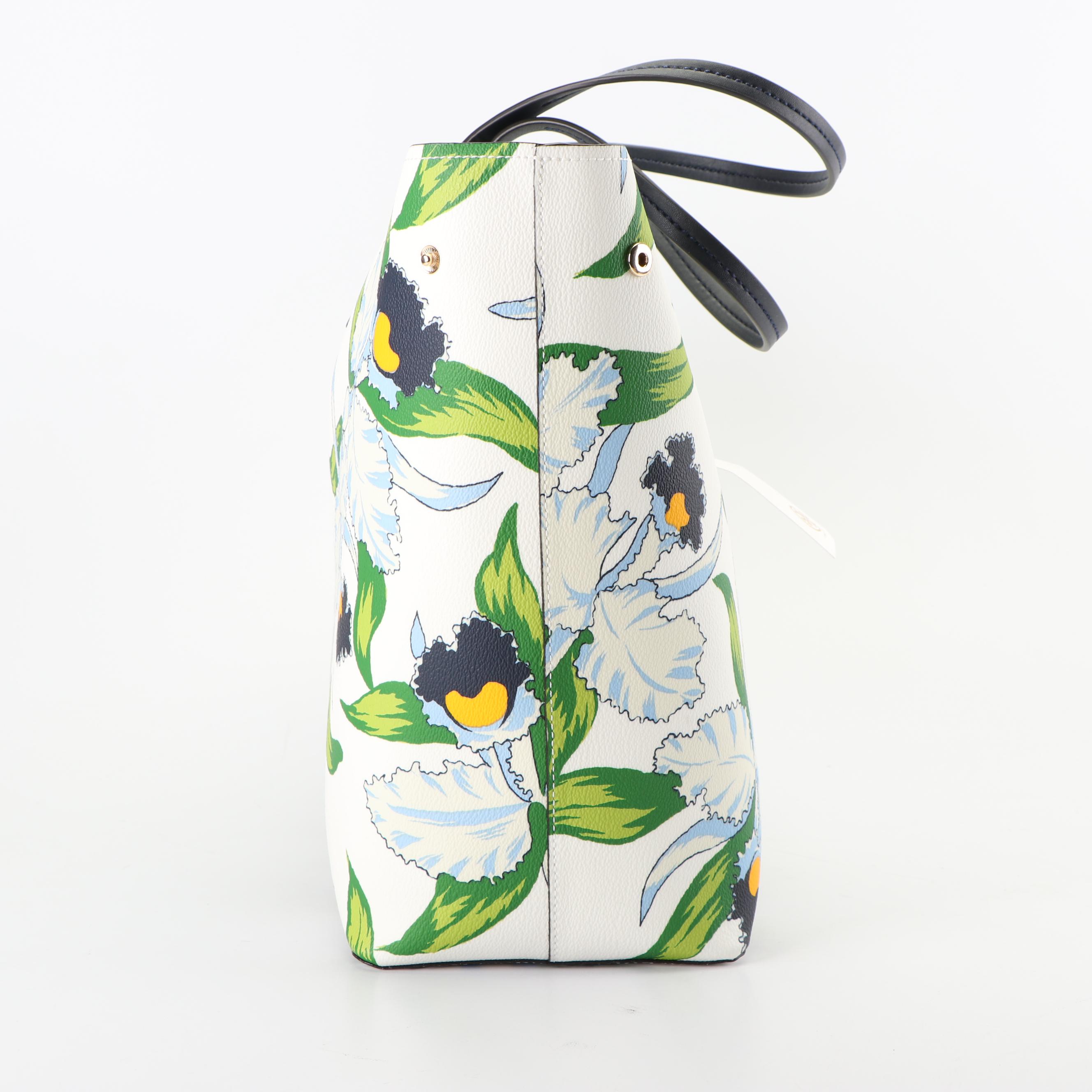 Tory Burch Kerrington Square Vinyl Laguna Tote