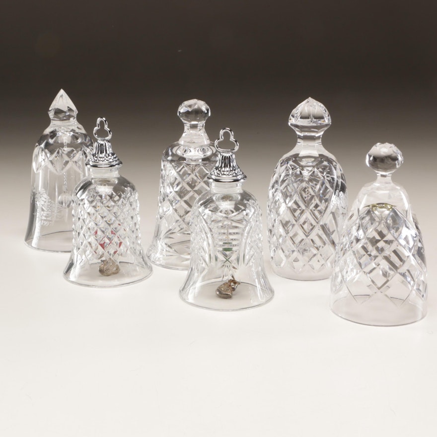 Assorted Waterford Crystal Decorative and Seasonal Bells