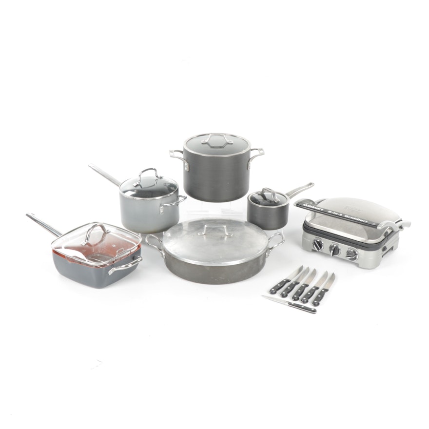 Collection of Cookware and Cutlery with Cuisinart, Wüsthof and More