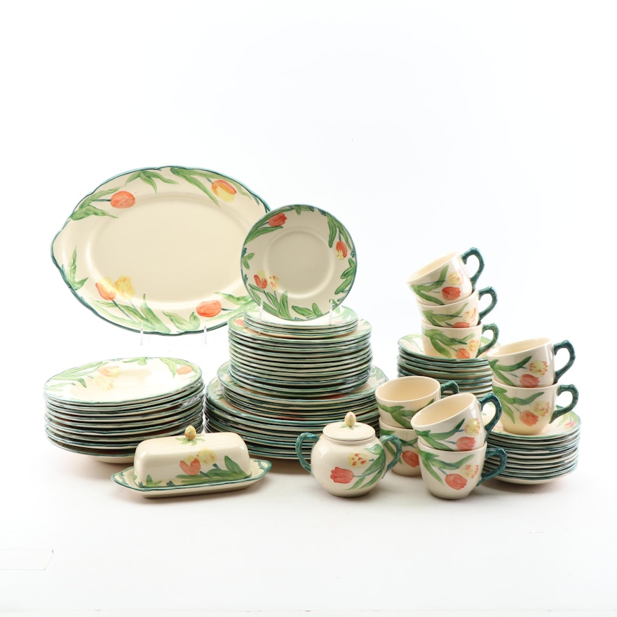 Franciscan "Tulip" English Earthenware Dinnerware