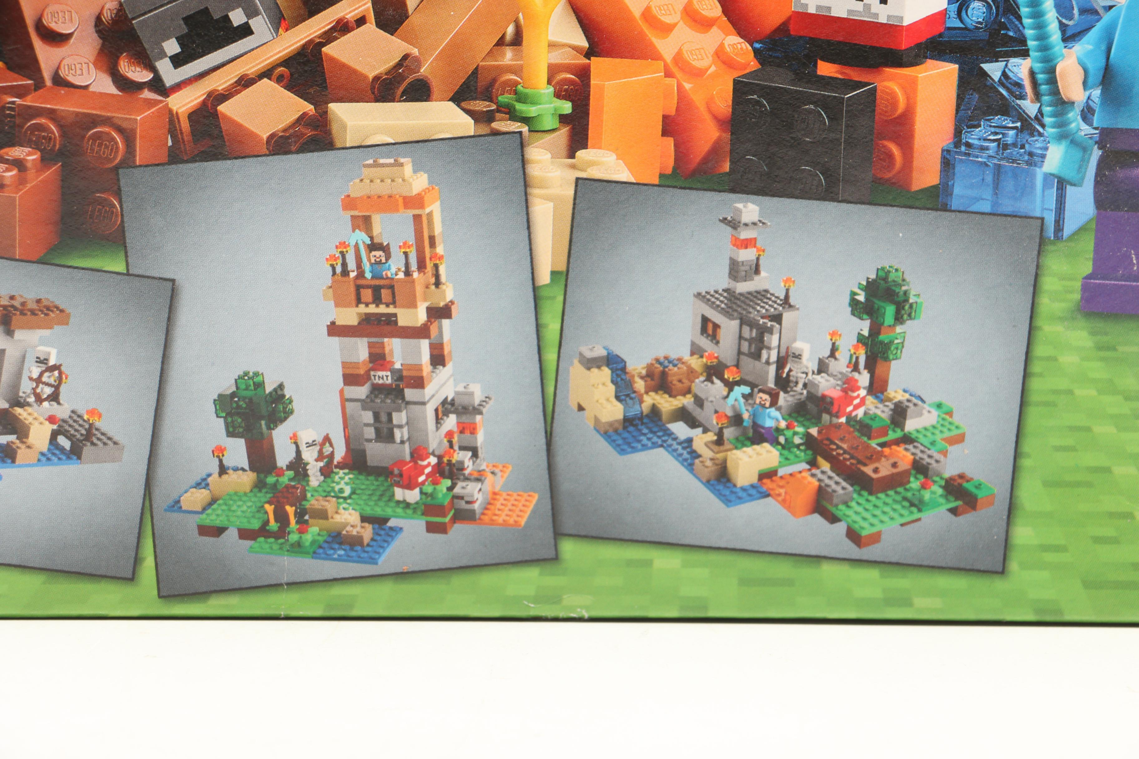 LEGO Minecraft Crafting Box Building Kit