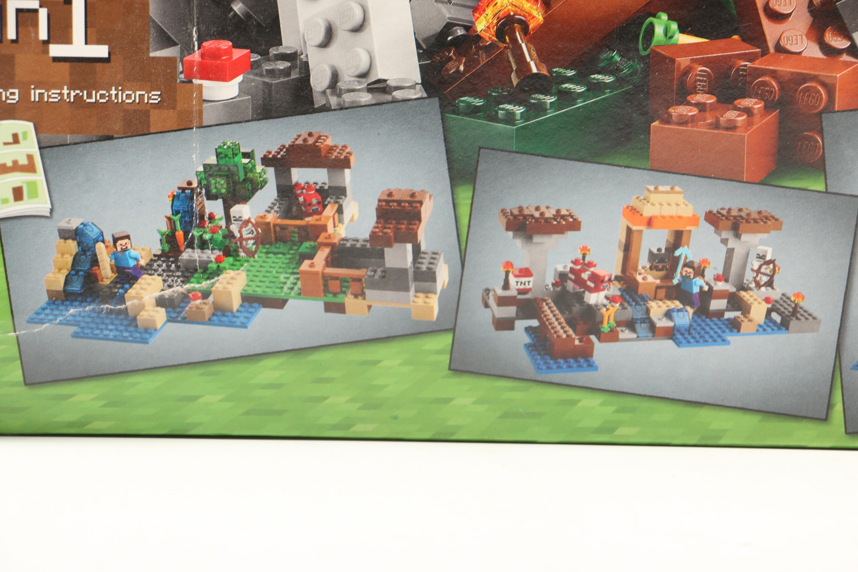 LEGO Minecraft Crafting Box Building Kit