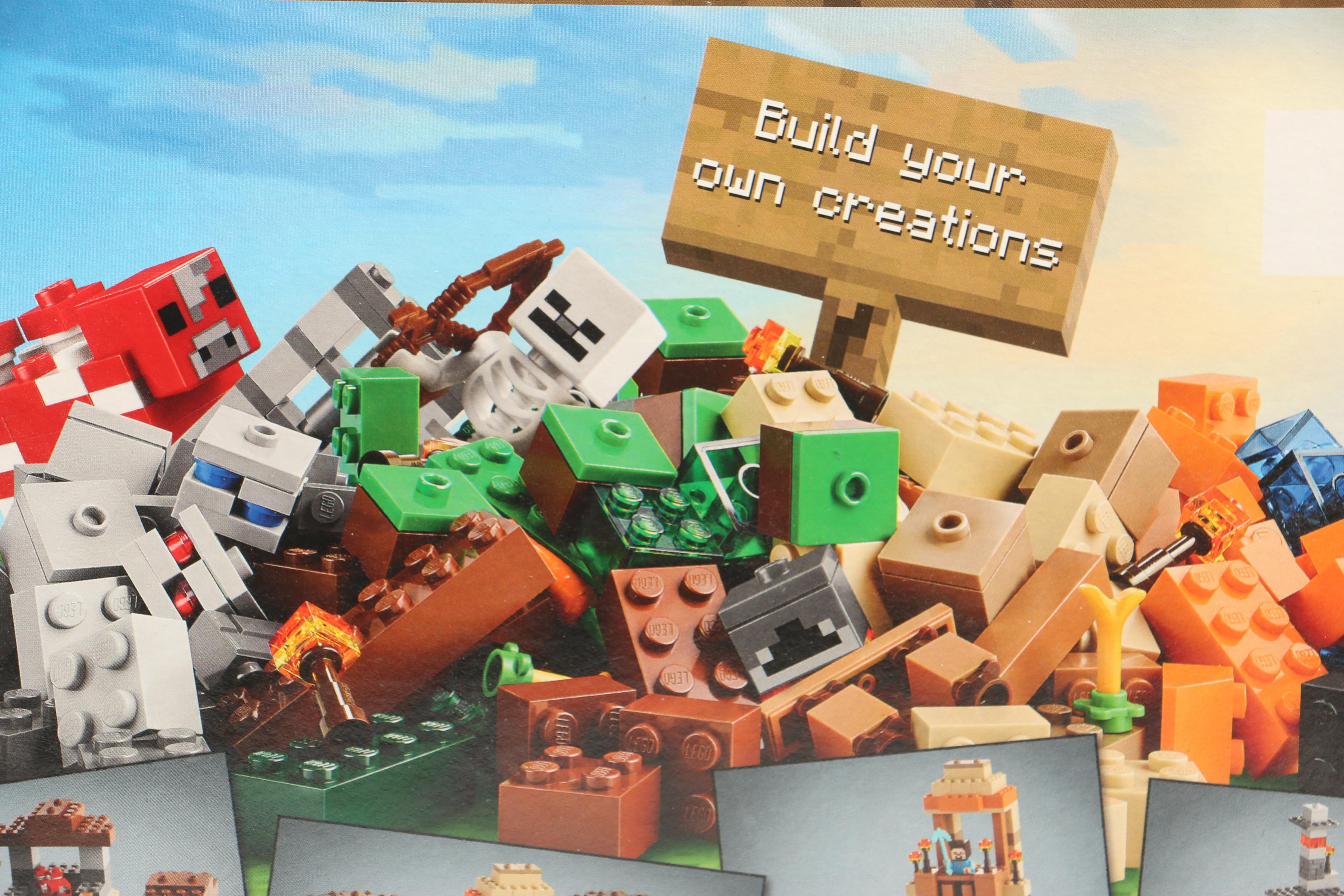 LEGO Minecraft Crafting Box Building Kit