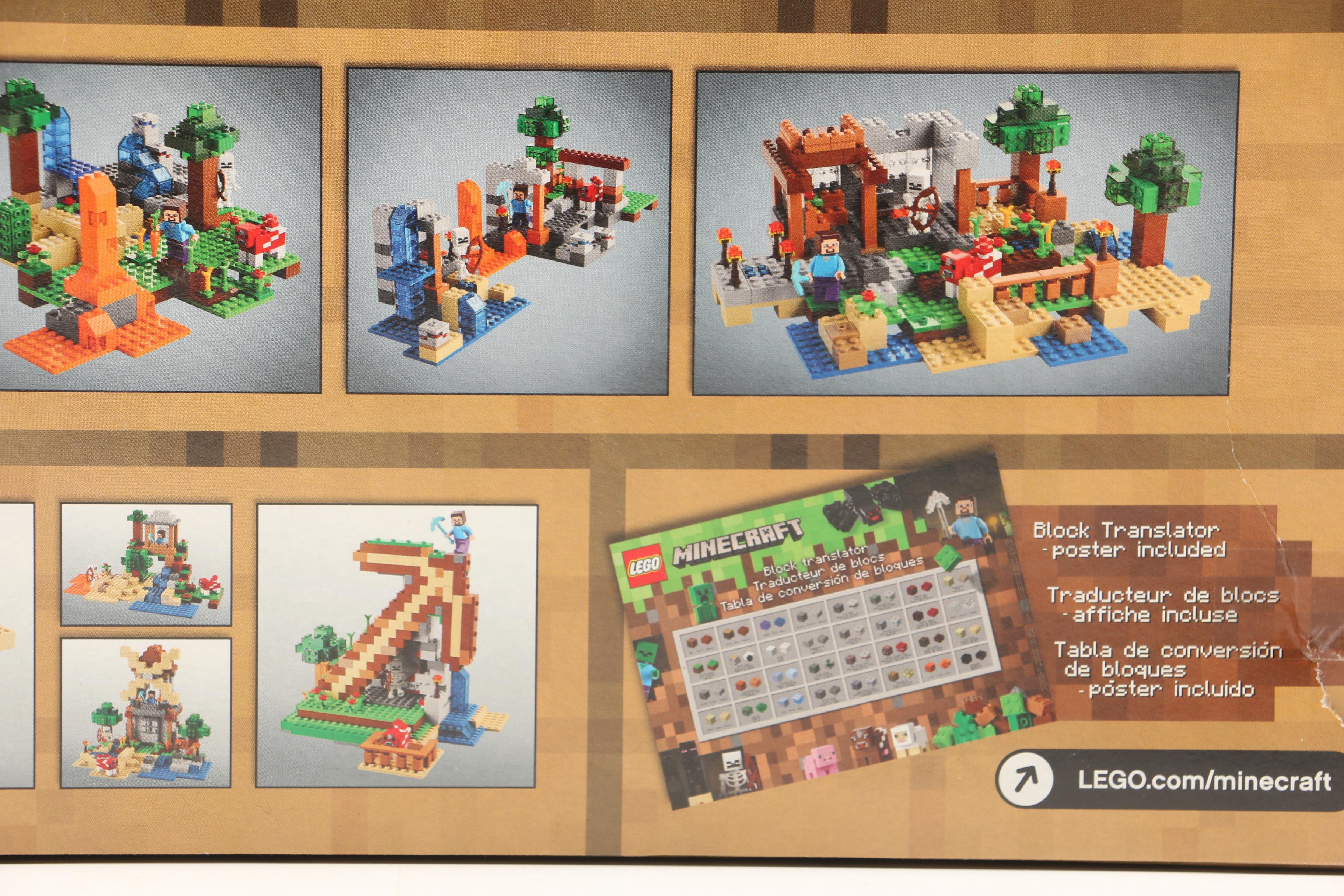 LEGO Minecraft Crafting Box Building Kit