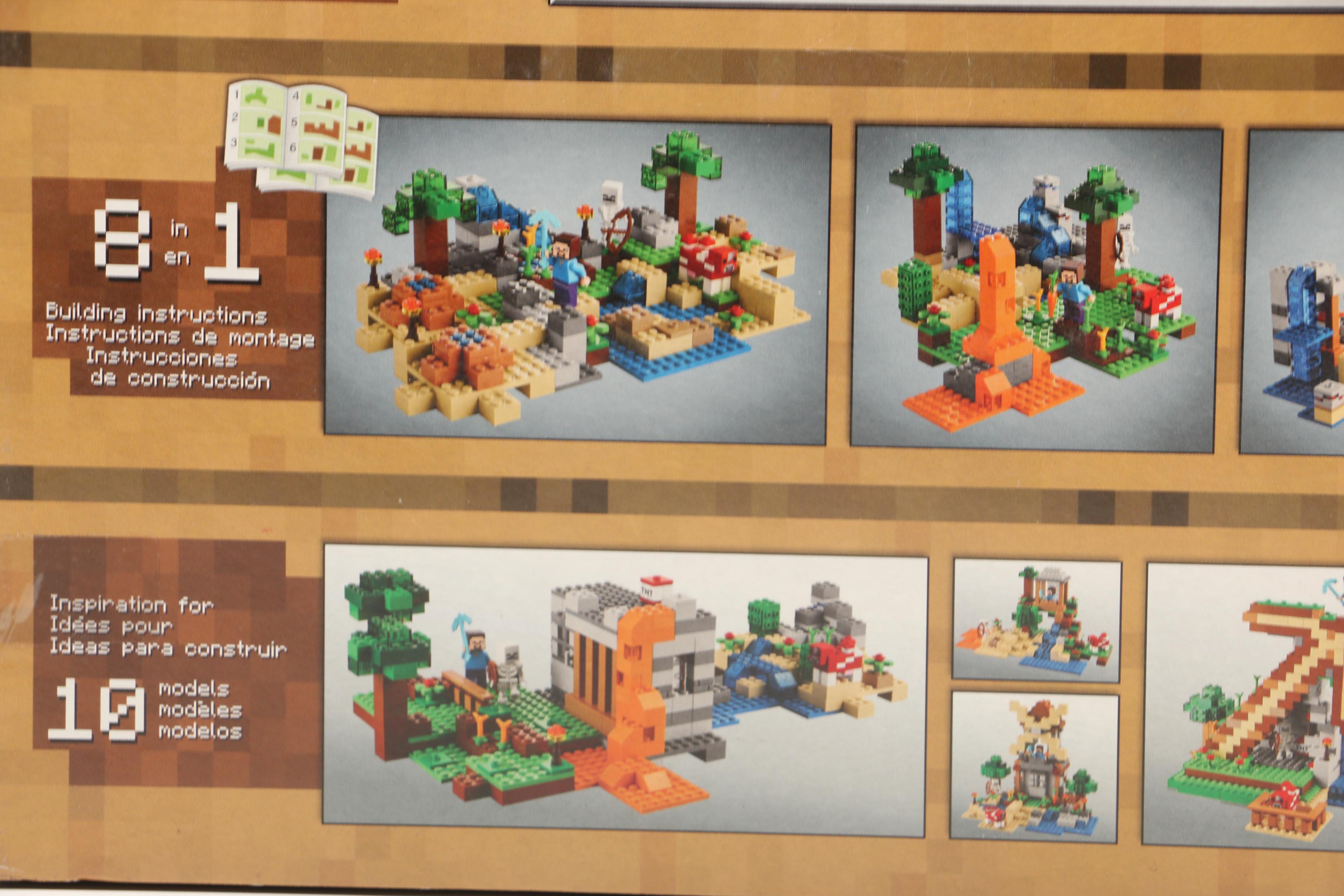LEGO Minecraft Crafting Box Building Kit