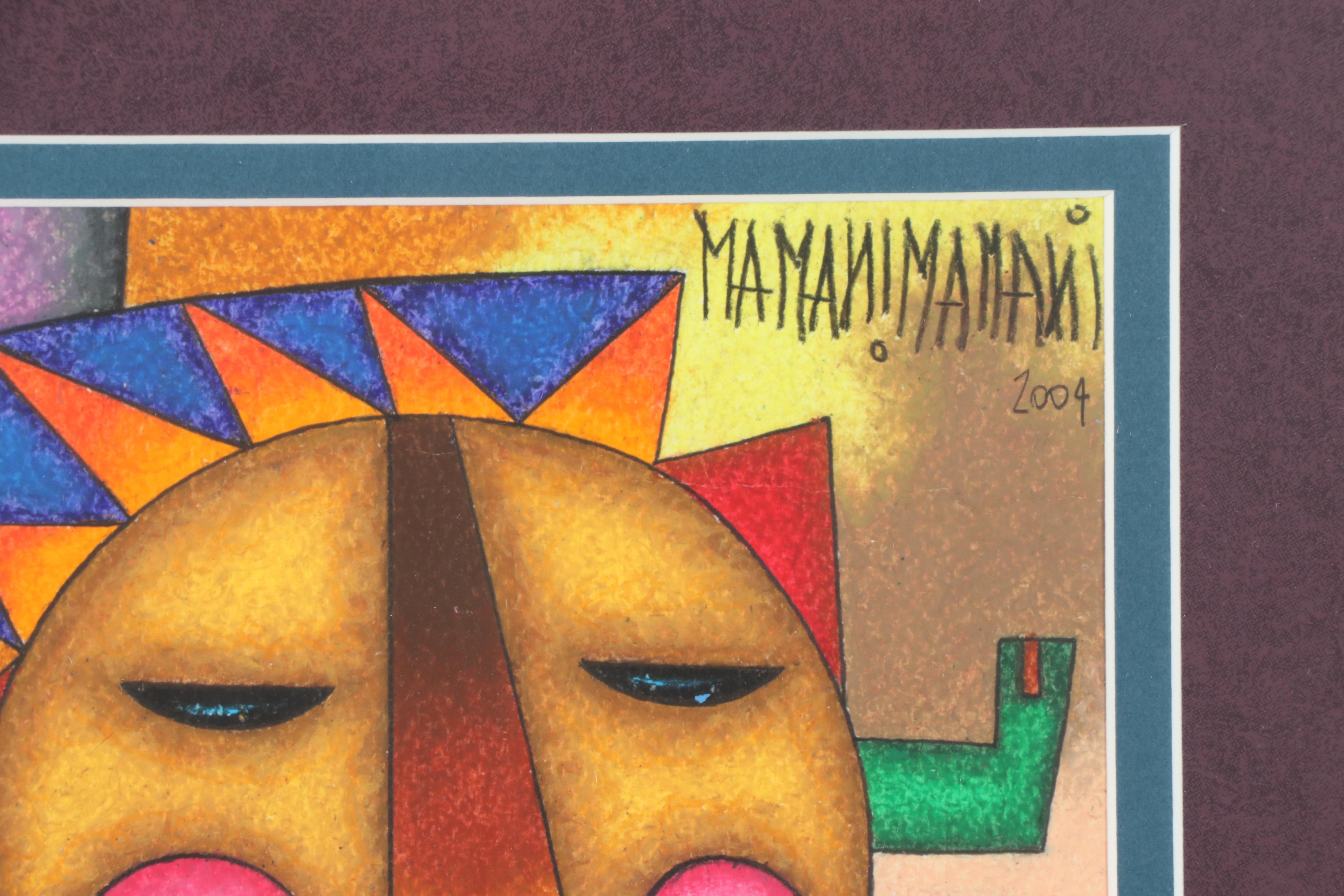 Roberto Mamani Mamani Gouache Painting