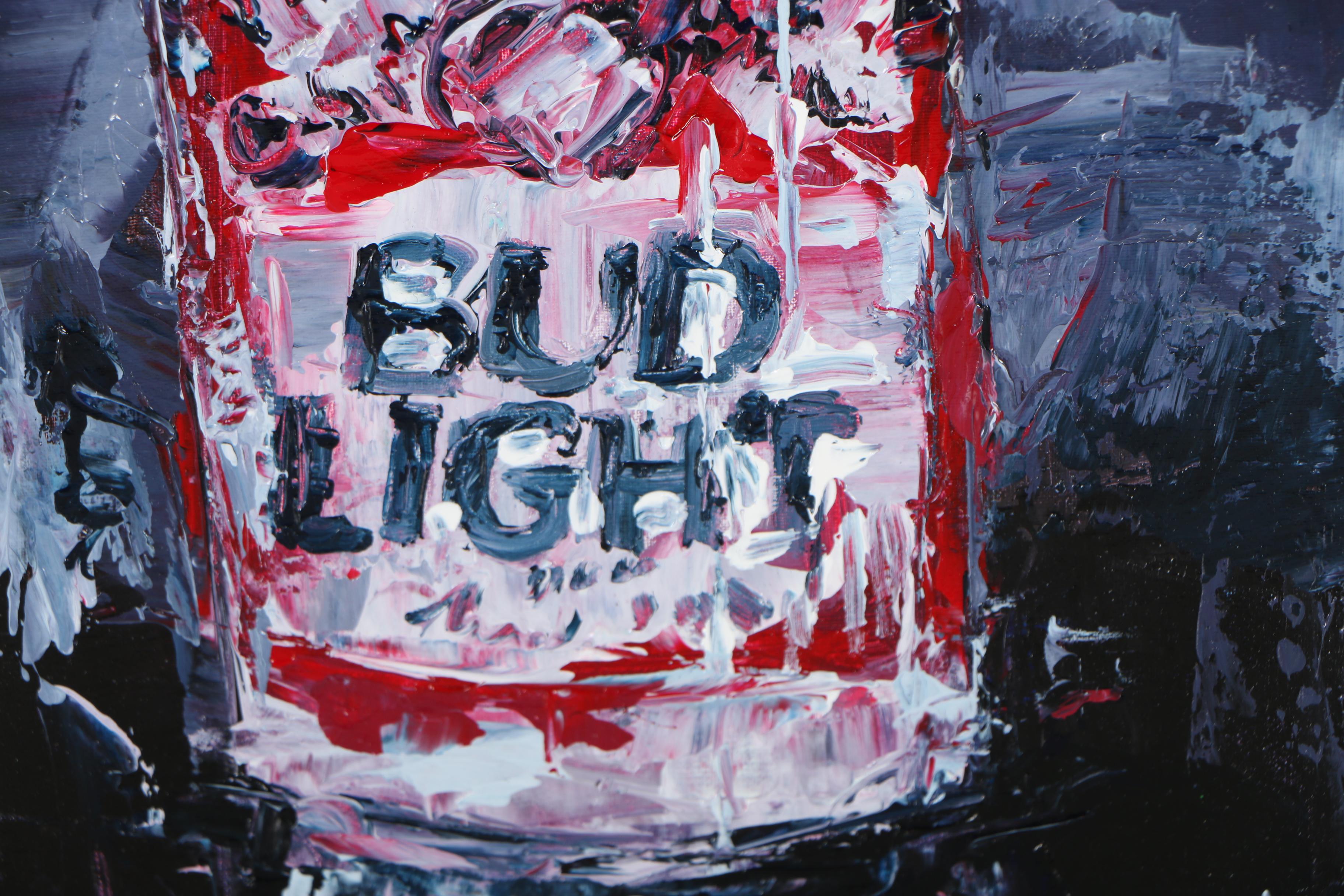 Anne Thouthip Acrylic Painting "Old Bud"