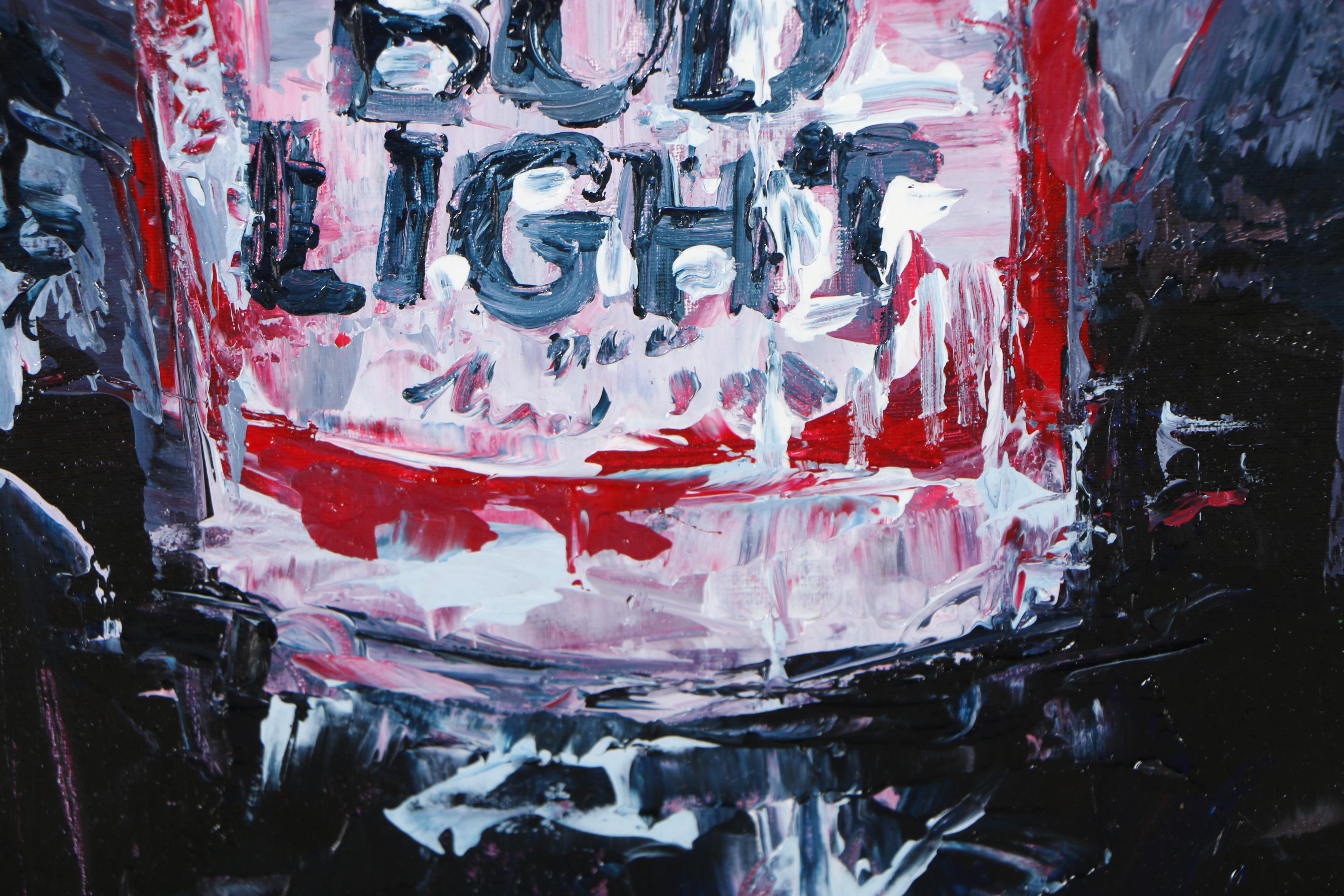 Anne Thouthip Acrylic Painting "Old Bud"