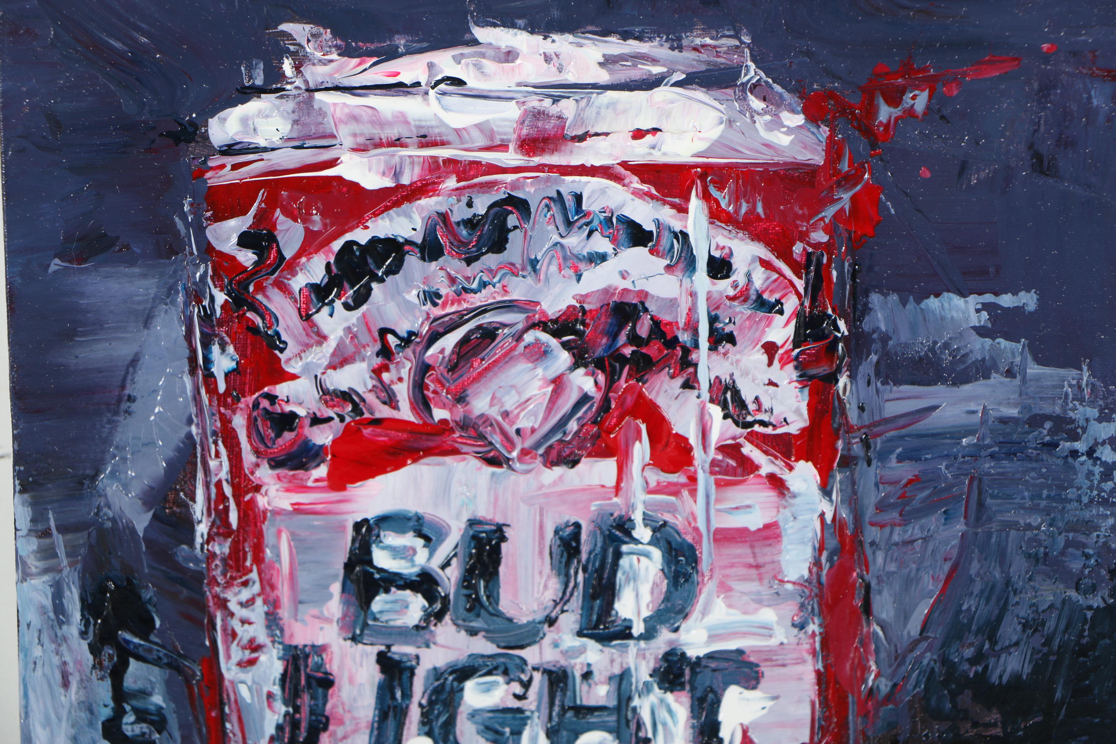 Anne Thouthip Acrylic Painting "Old Bud"