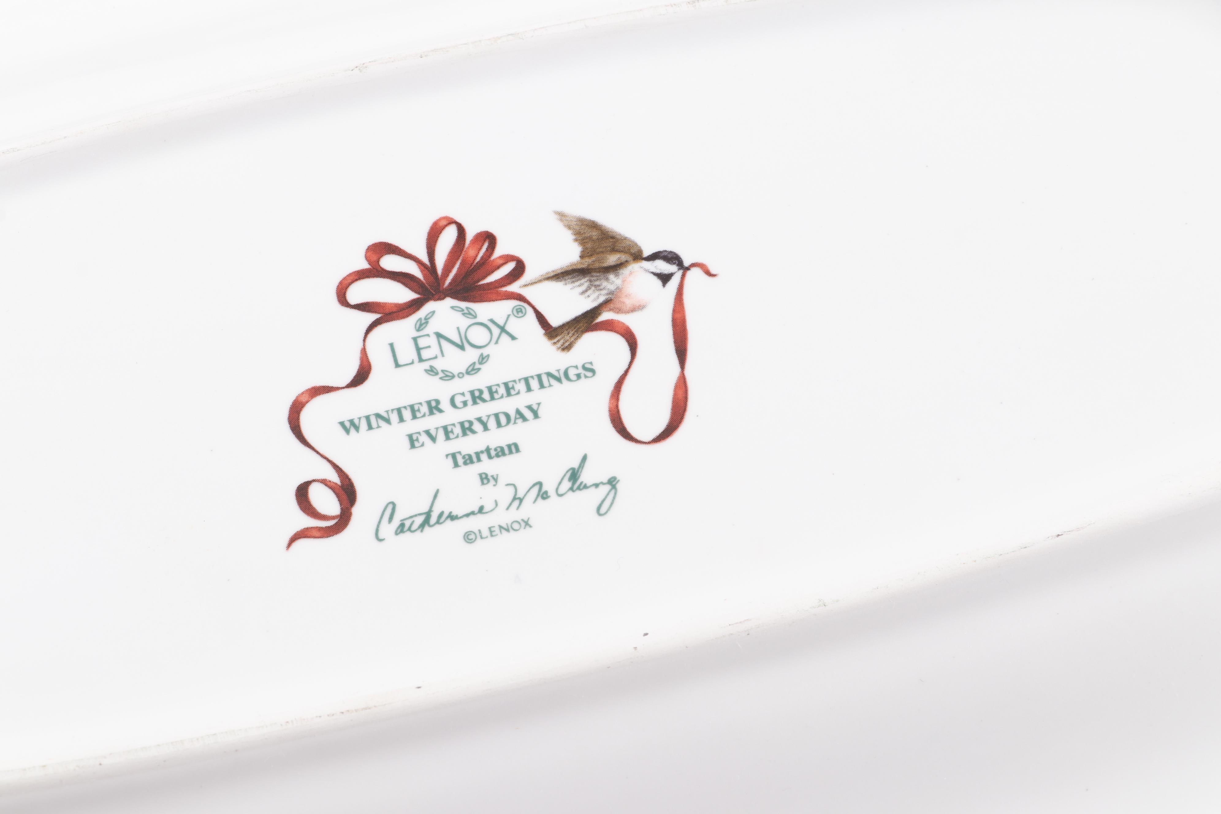 Lennox "Winter Greetings Everyday" Dinnerware