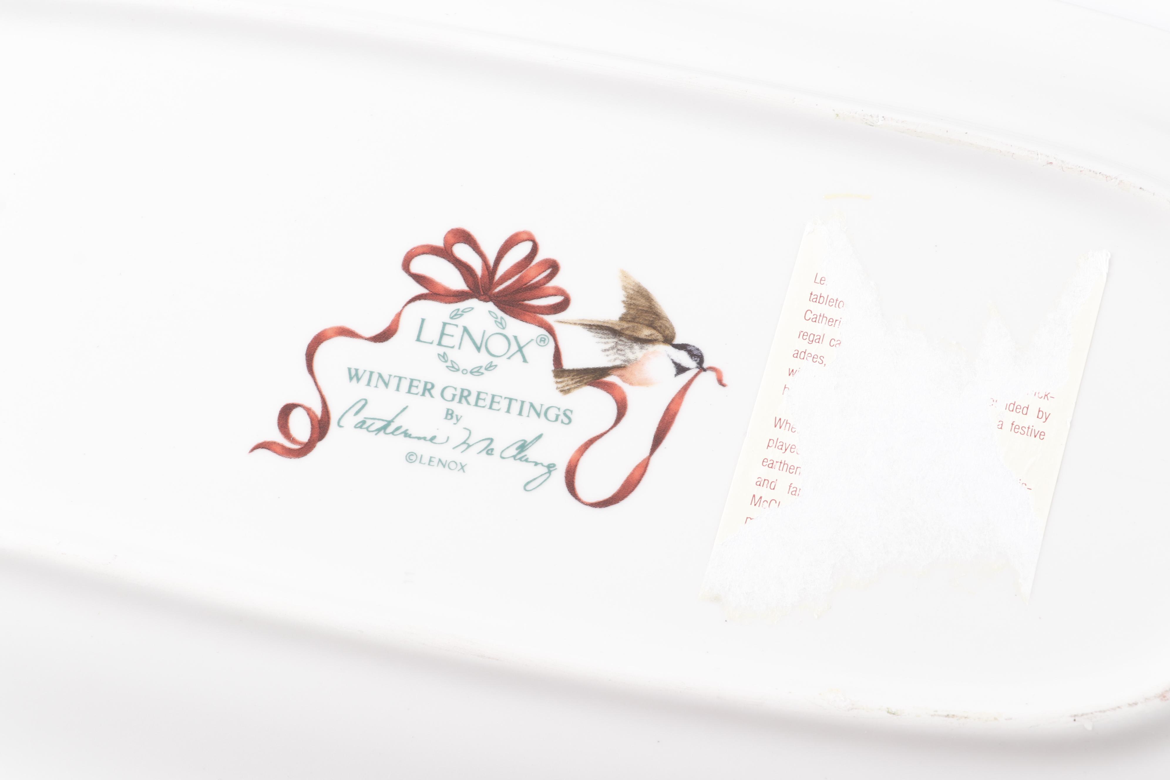 Lennox "Winter Greetings Everyday" Dinnerware