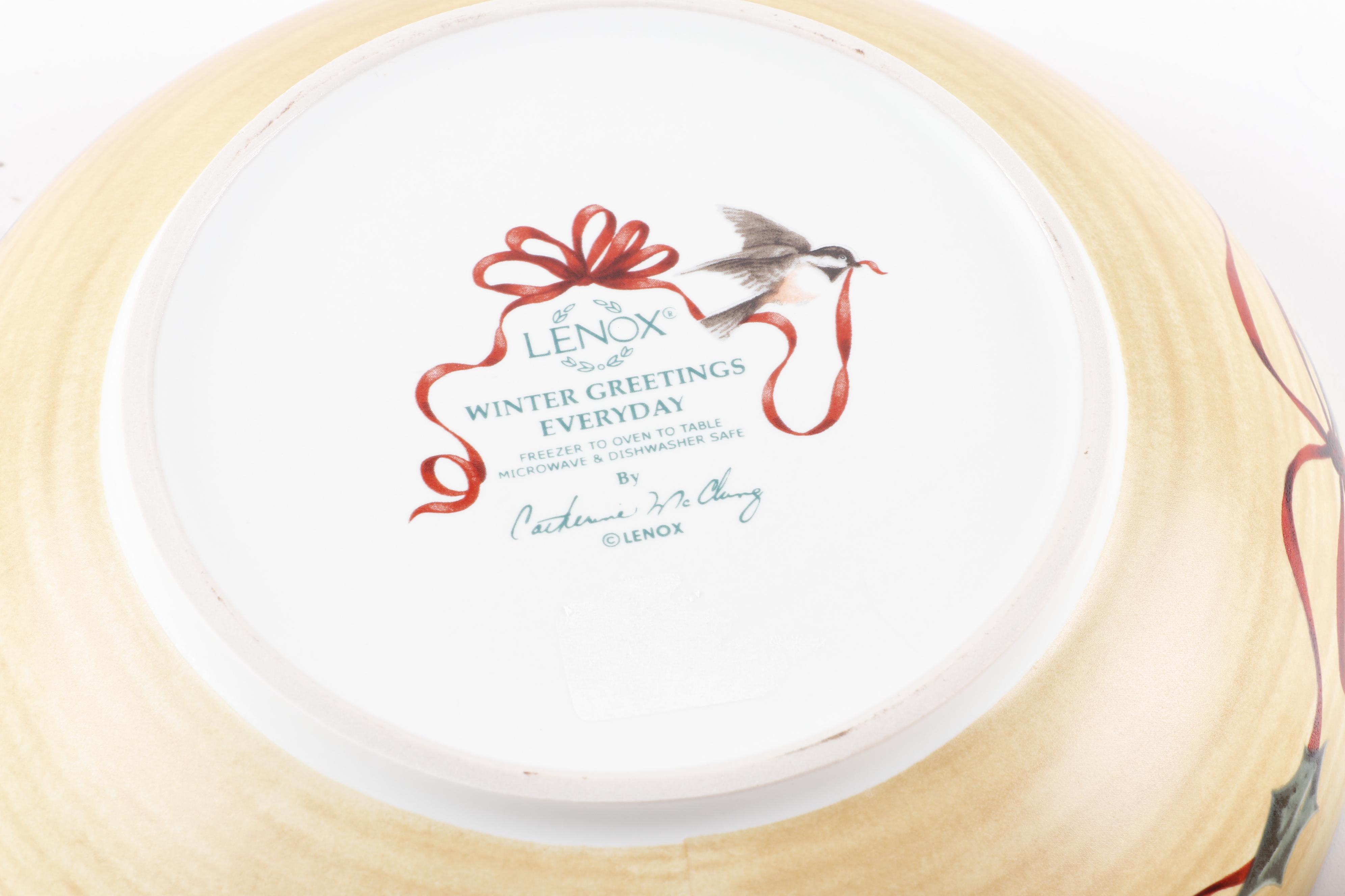Lennox "Winter Greetings Everyday" Dinnerware