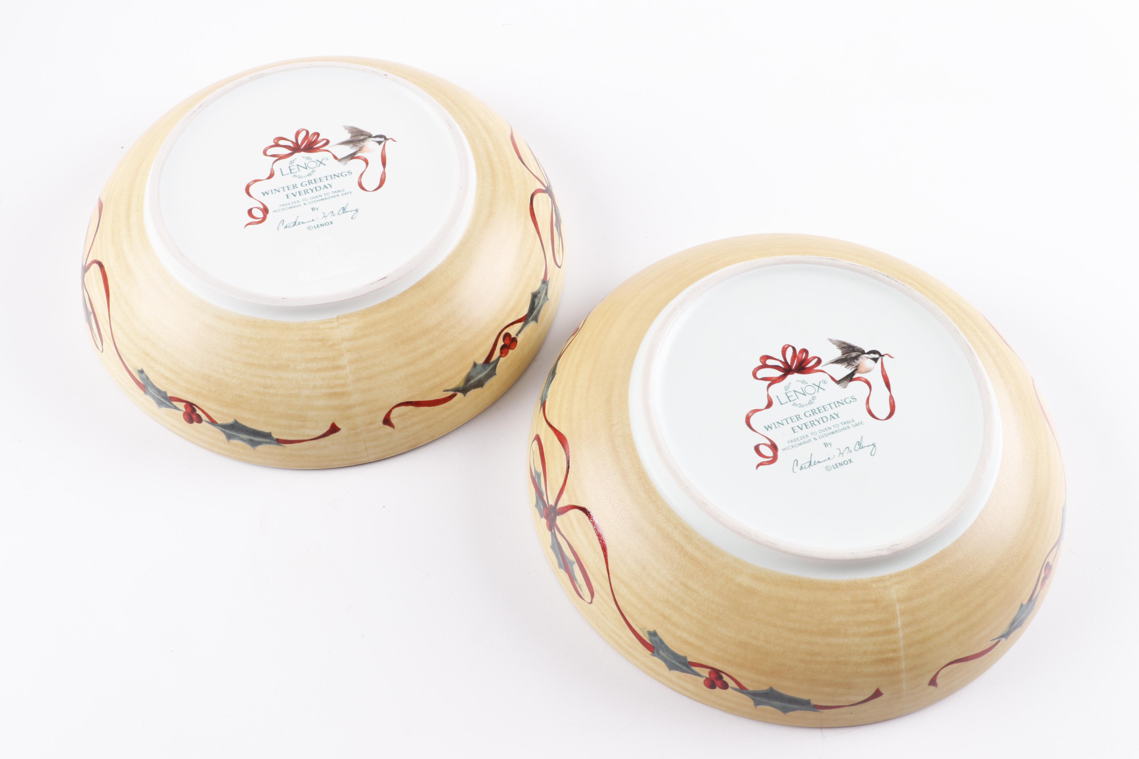 Lennox "Winter Greetings Everyday" Dinnerware