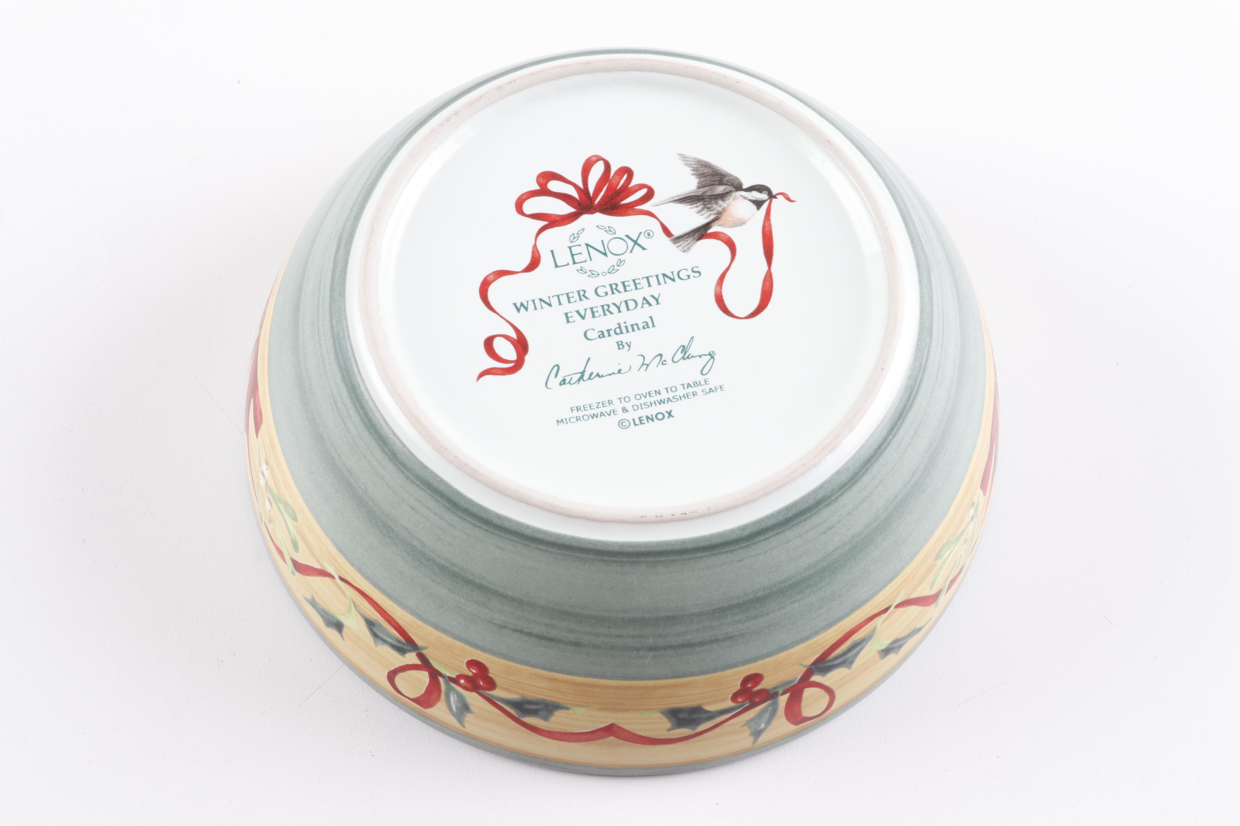Lennox "Winter Greetings Everyday" Dinnerware