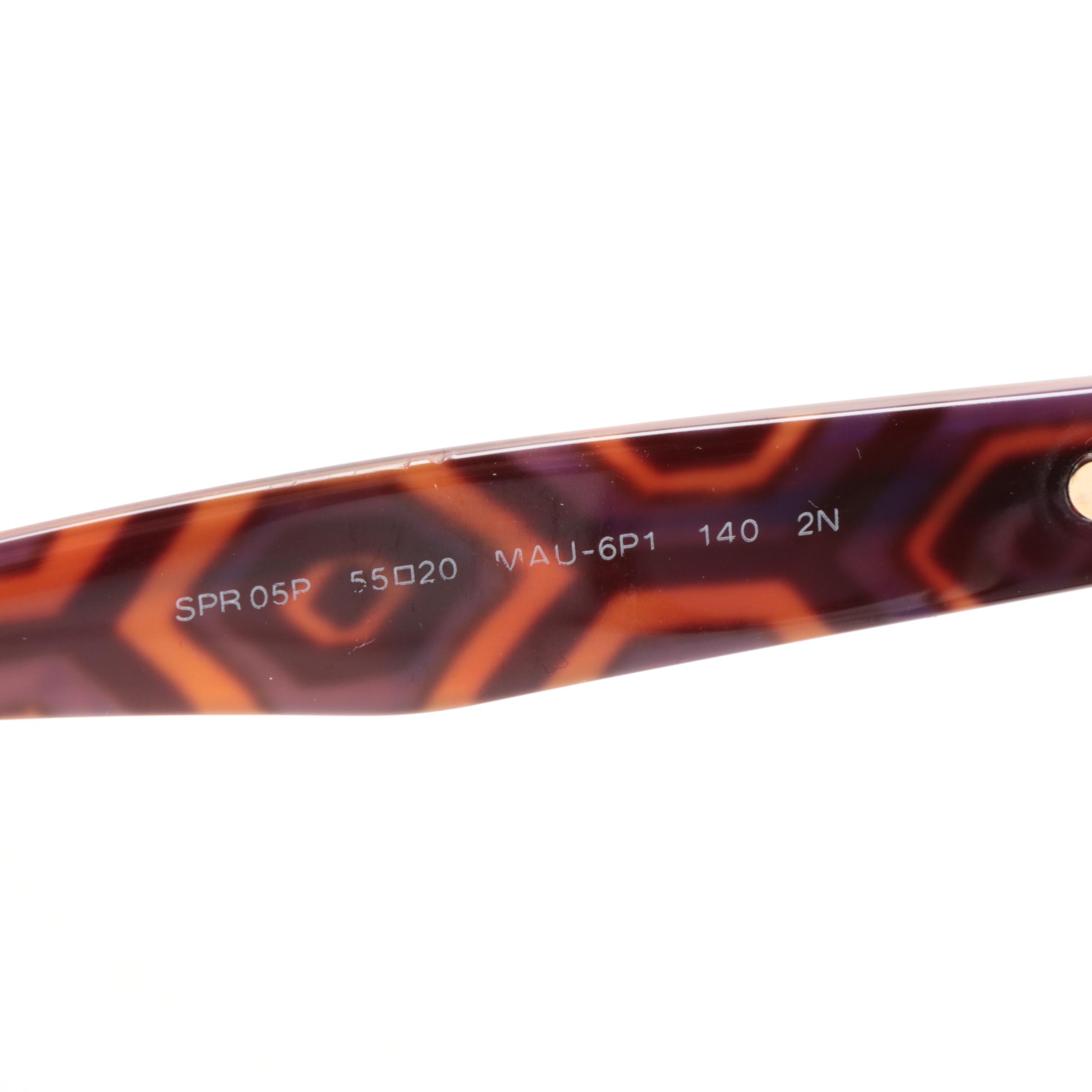 Prada and Coach Sienna Tortoiseshell Style Sunglasses with Cases