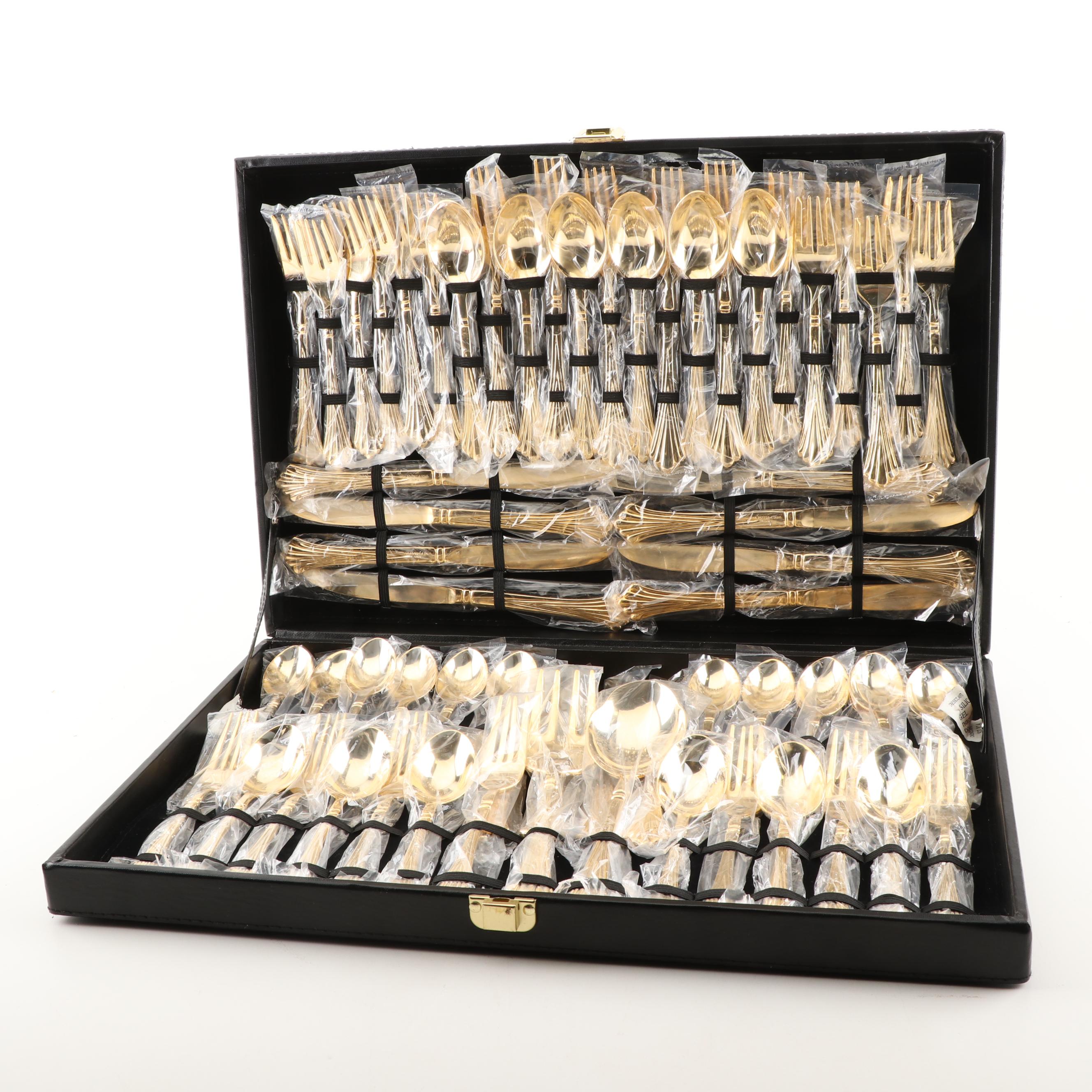 W. M. Rogers Gold Toned Electroplated Flatware