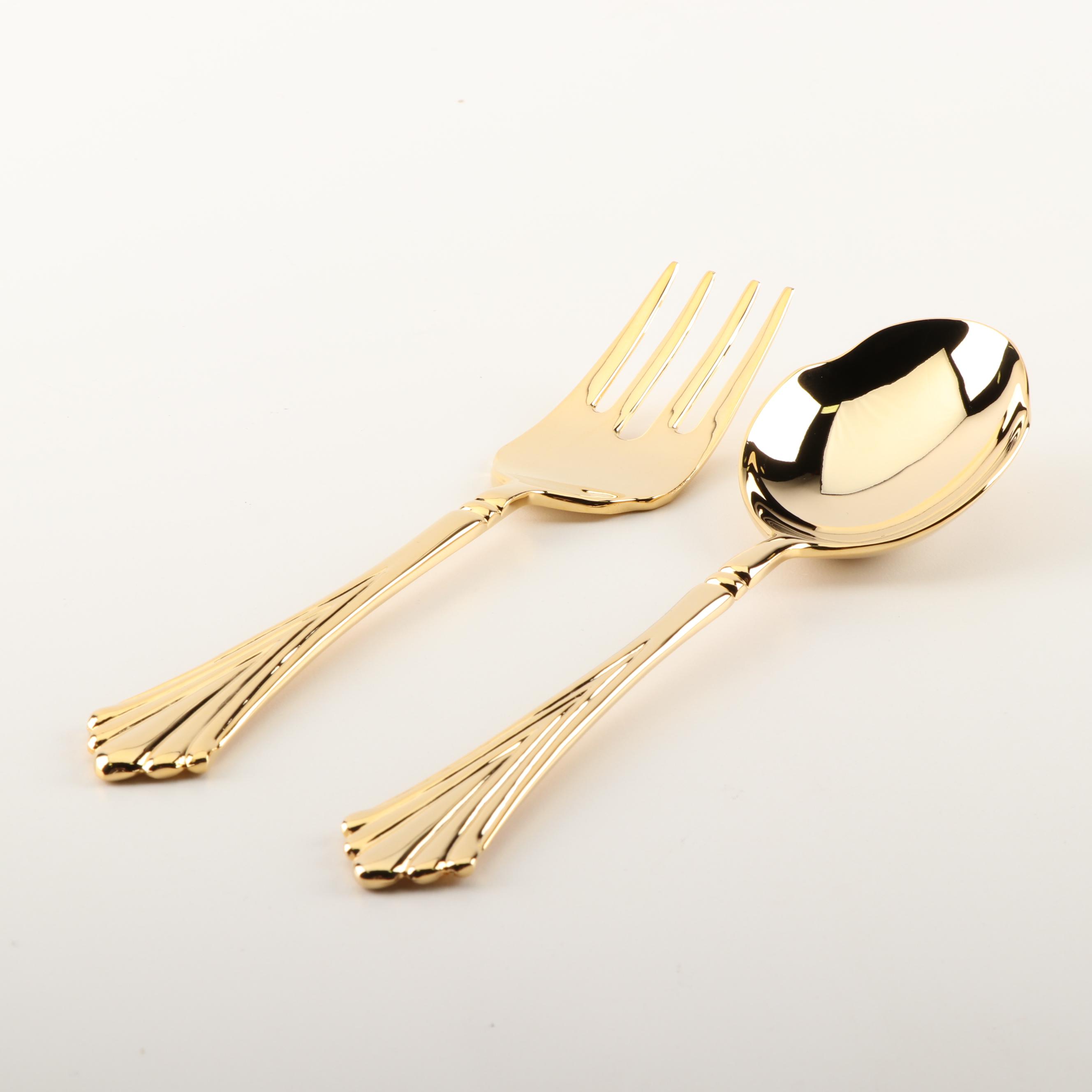 W. M. Rogers Gold Toned Electroplated Flatware