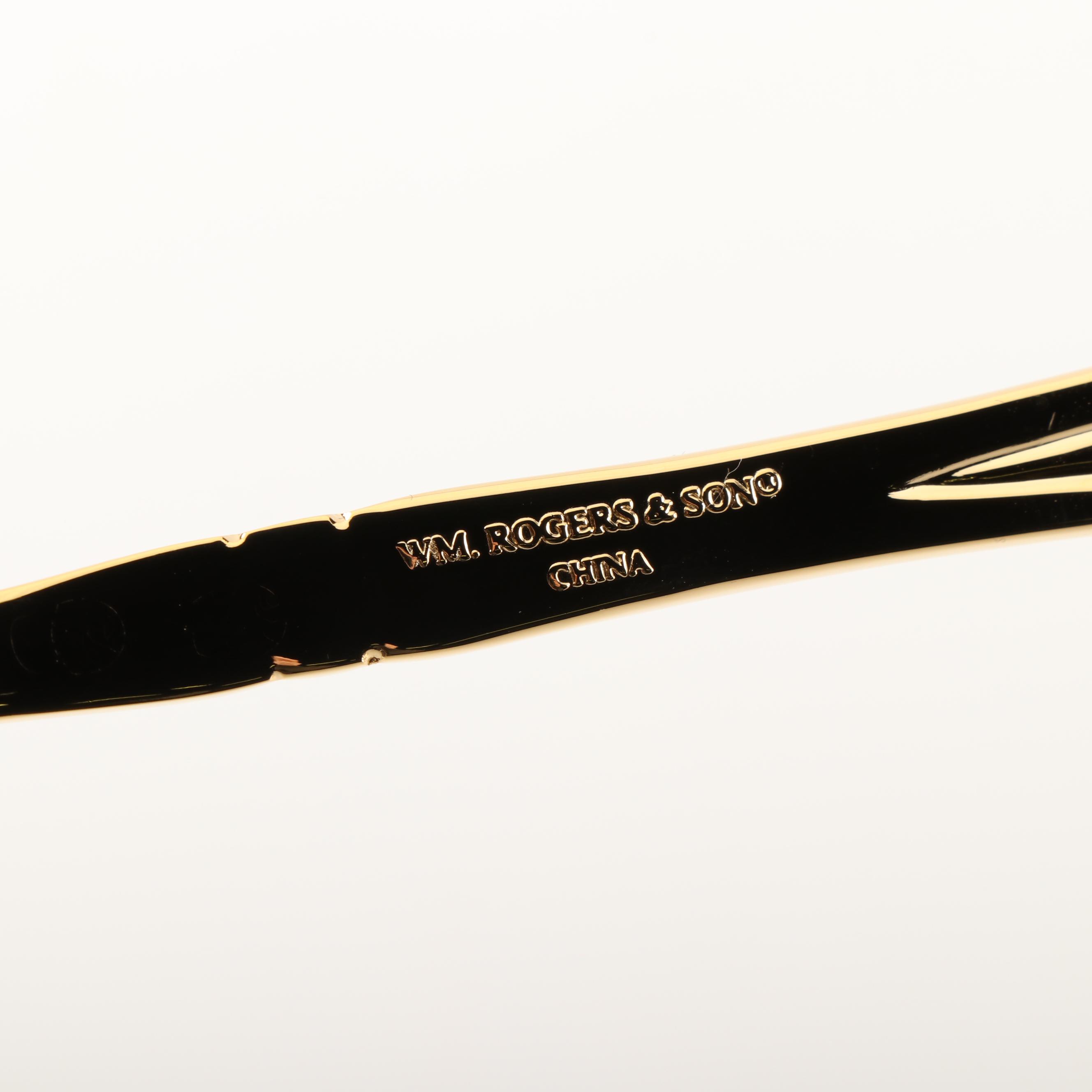 W. M. Rogers Gold Toned Electroplated Flatware