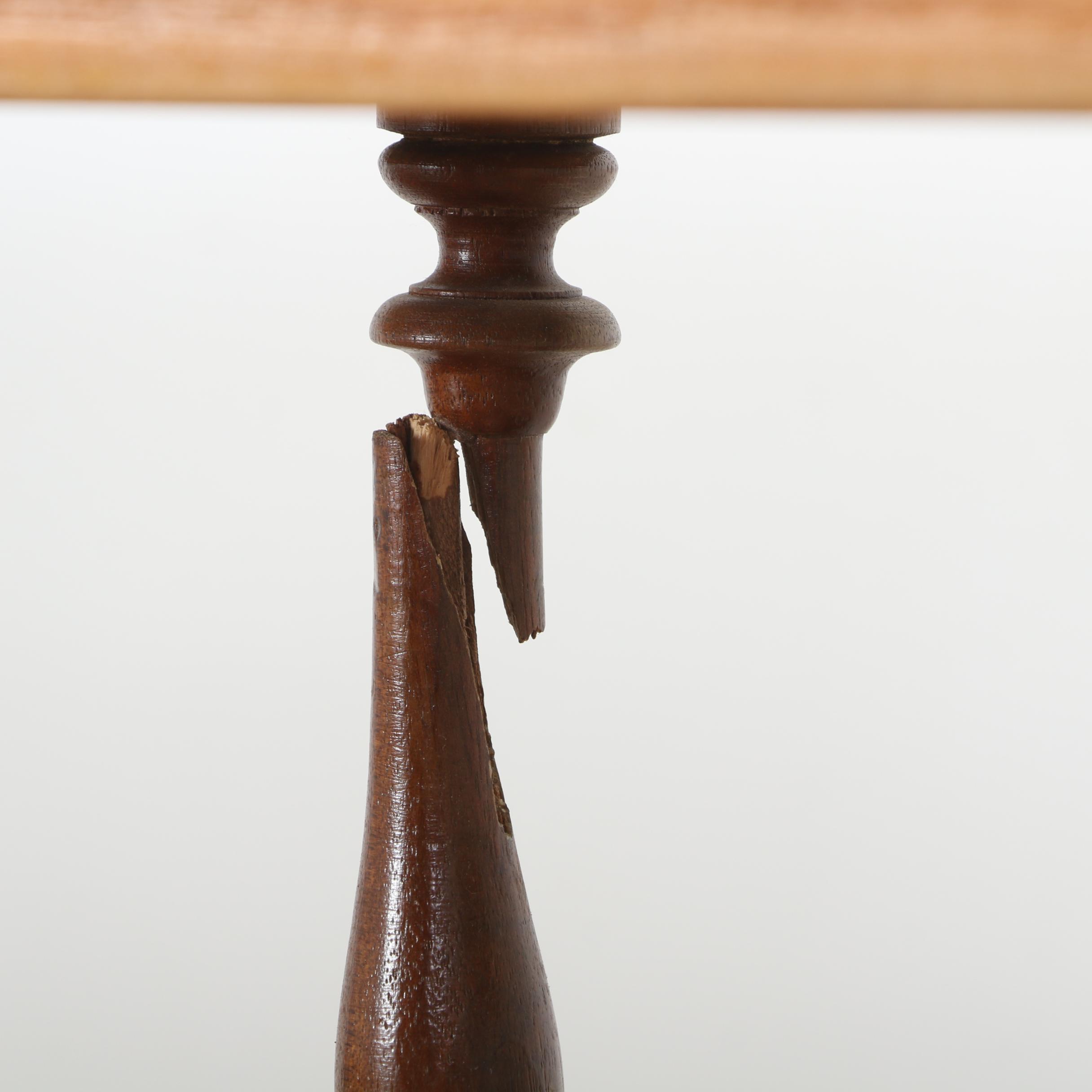 Oversized Oak Train Station Desk, Norfolk & Western Railway, Early 20th Century