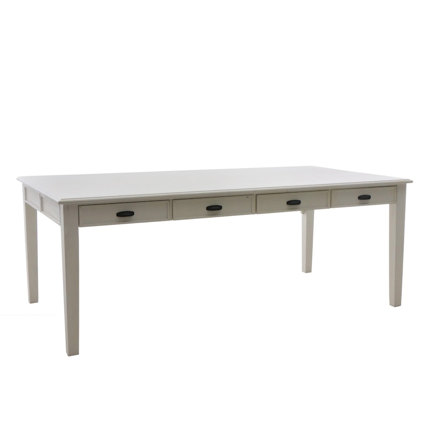 Magnolia Home White Writing Desk