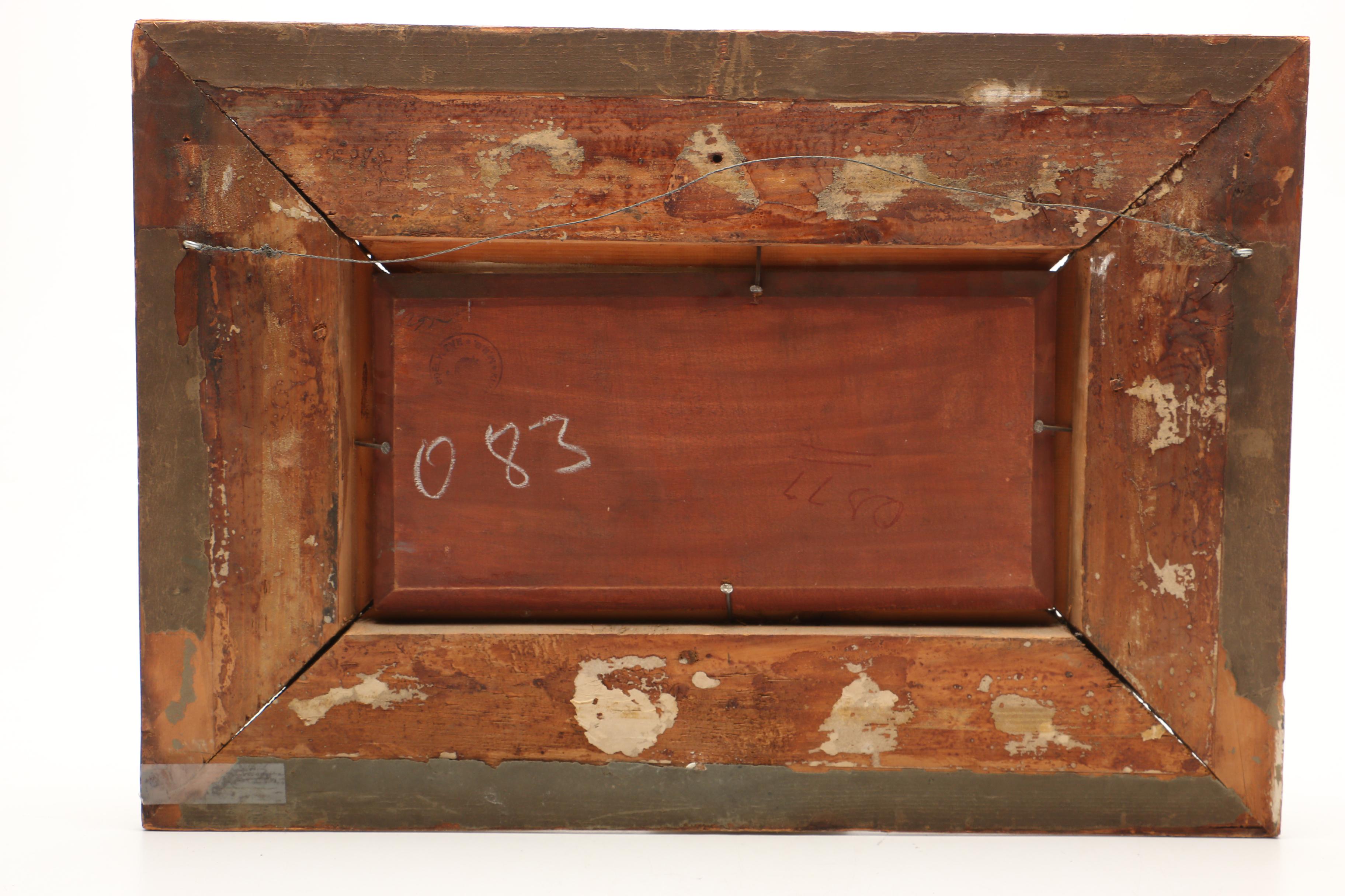 19th Century Dutch Landscape Oil Painting