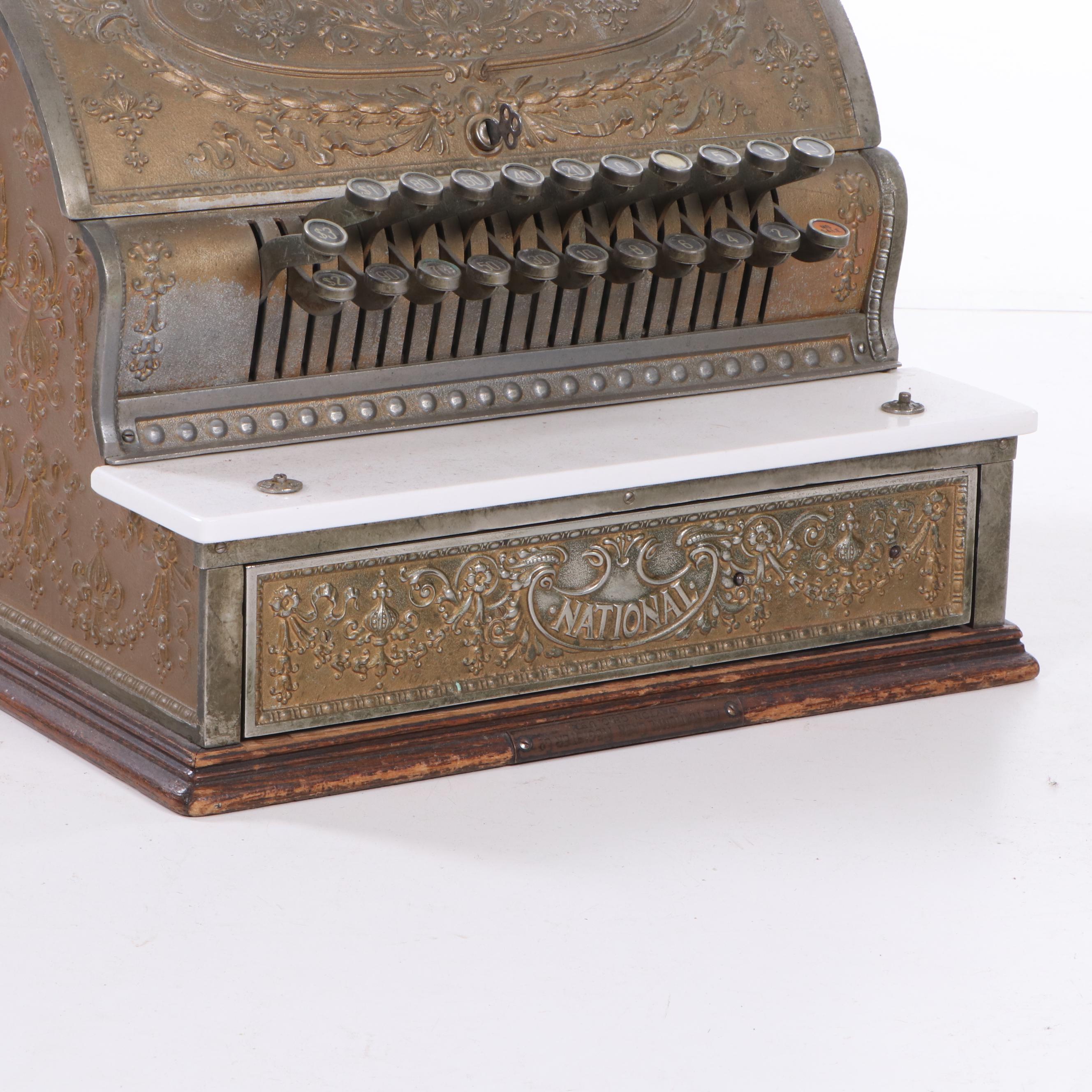 Antique National Cash Register Model 332