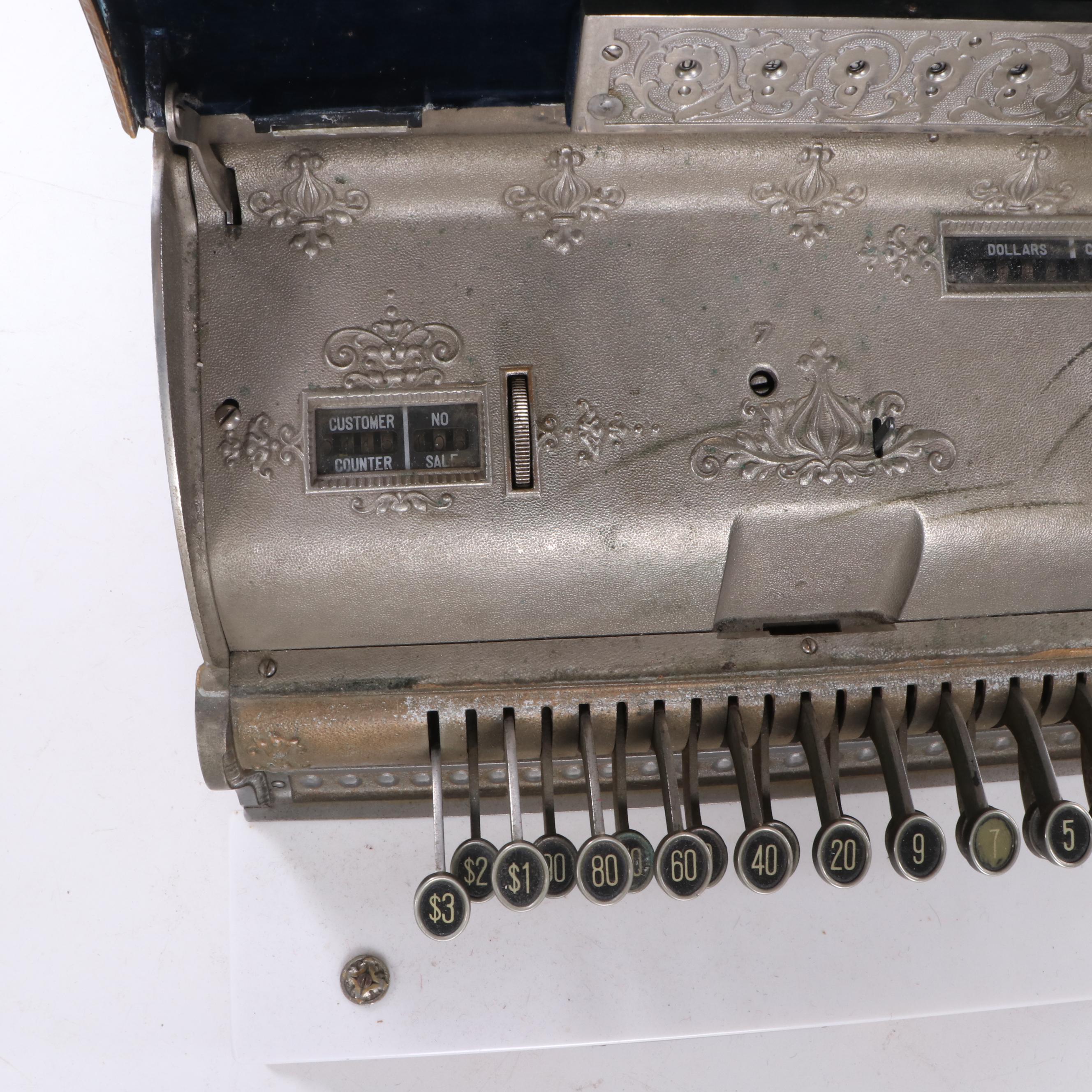 Antique National Cash Register Model 332