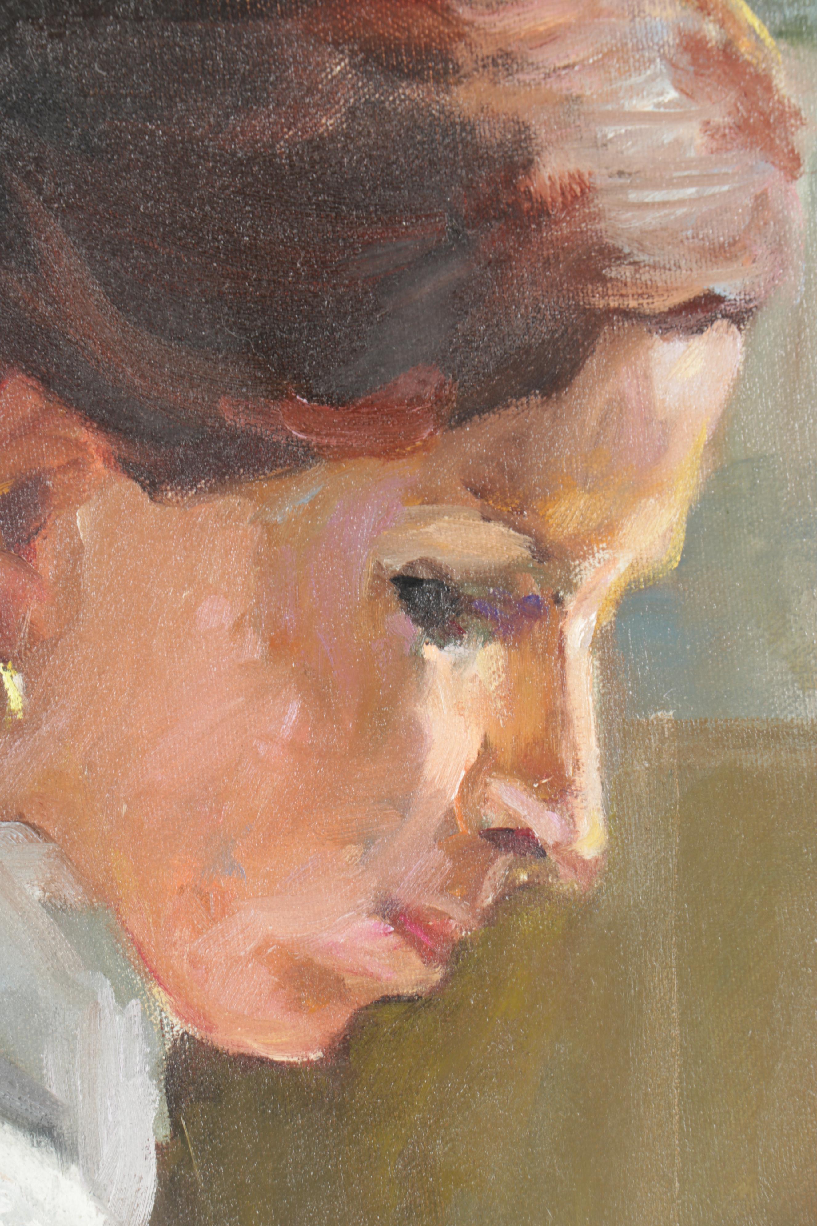 Gladys Reed Portrait Oil Painting