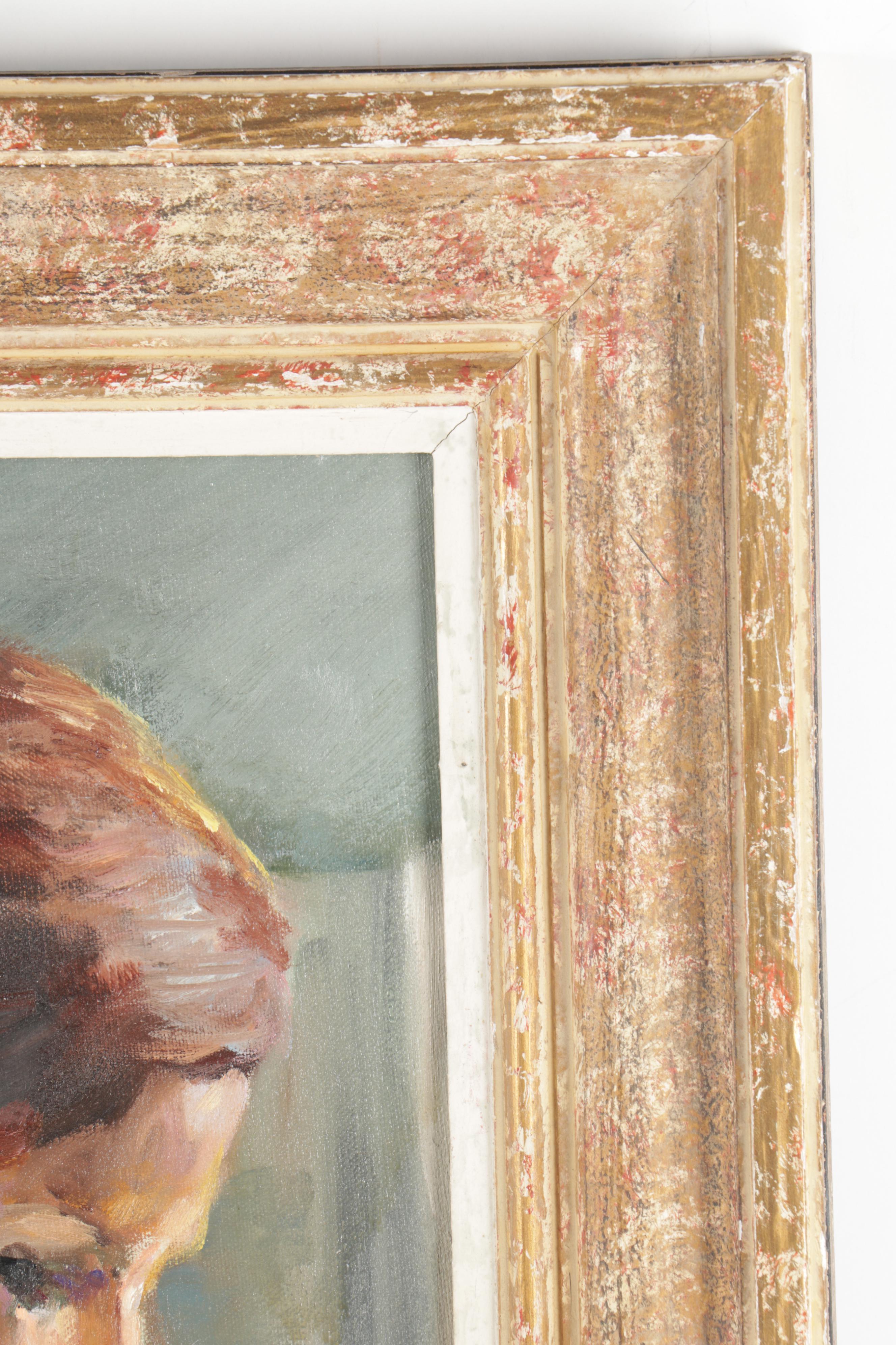 Gladys Reed Portrait Oil Painting