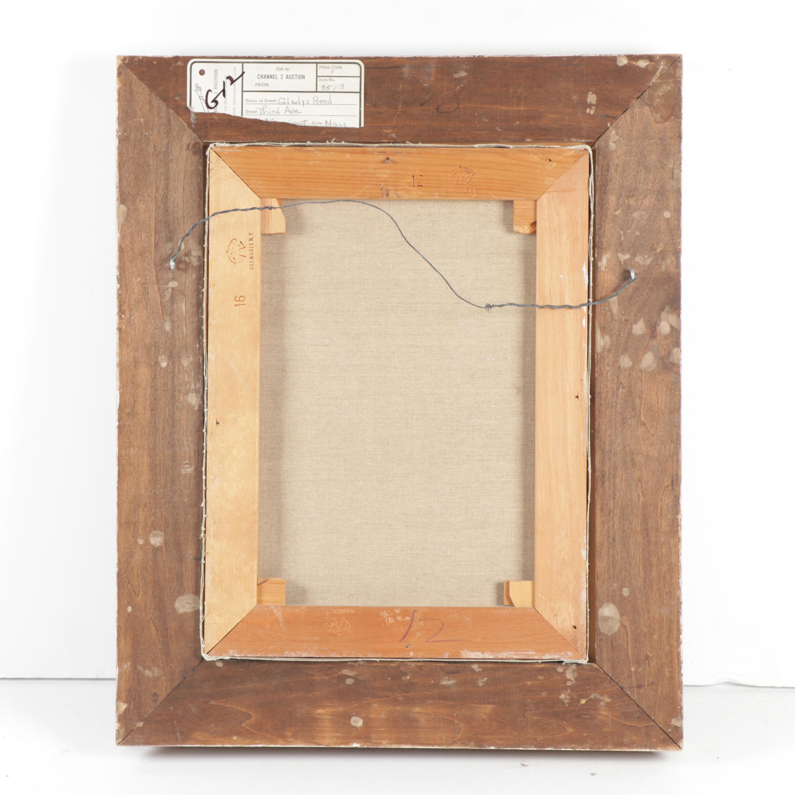 Gladys Reed Portrait Oil Painting