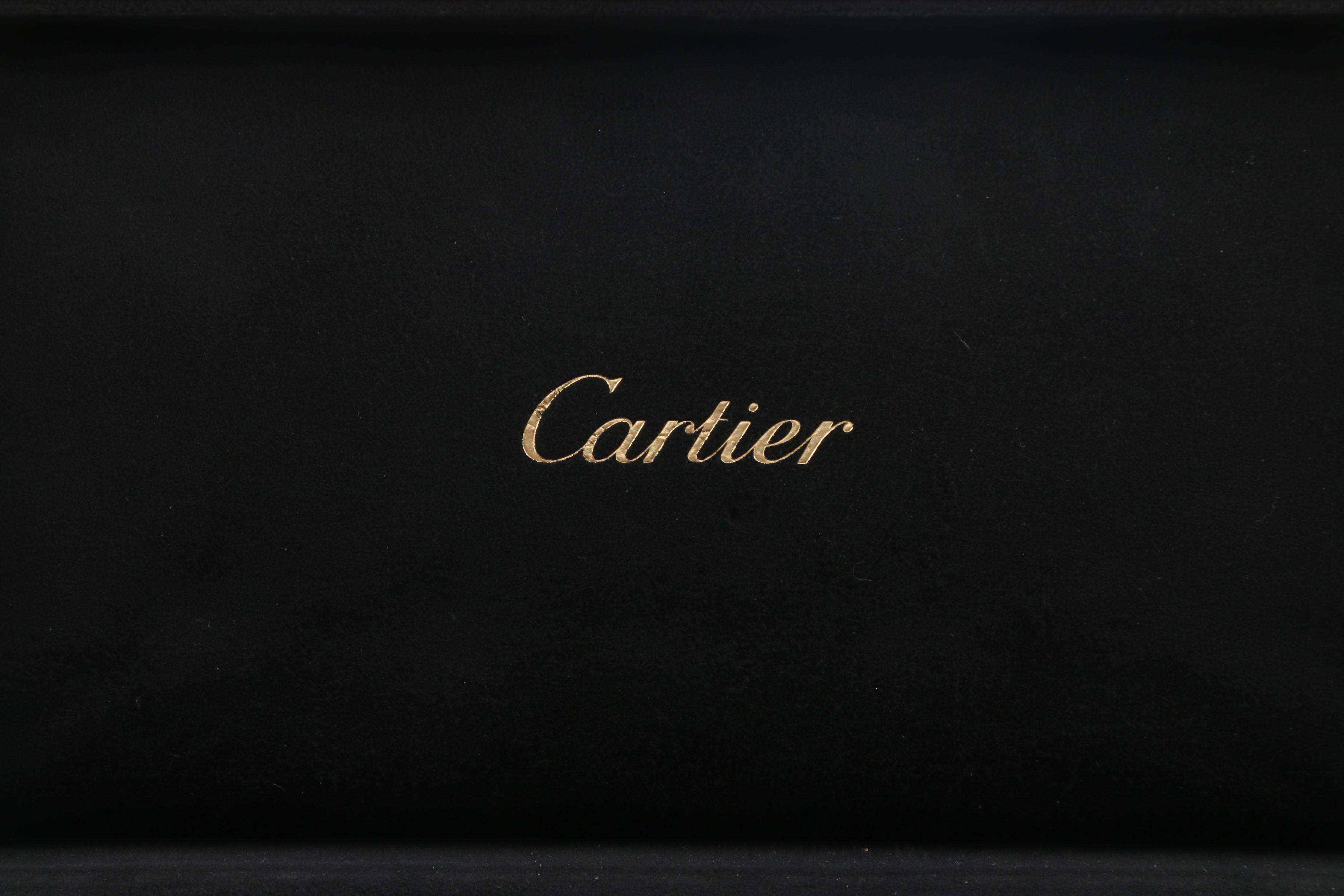 Cartier Embossed Vinyl Watch Case