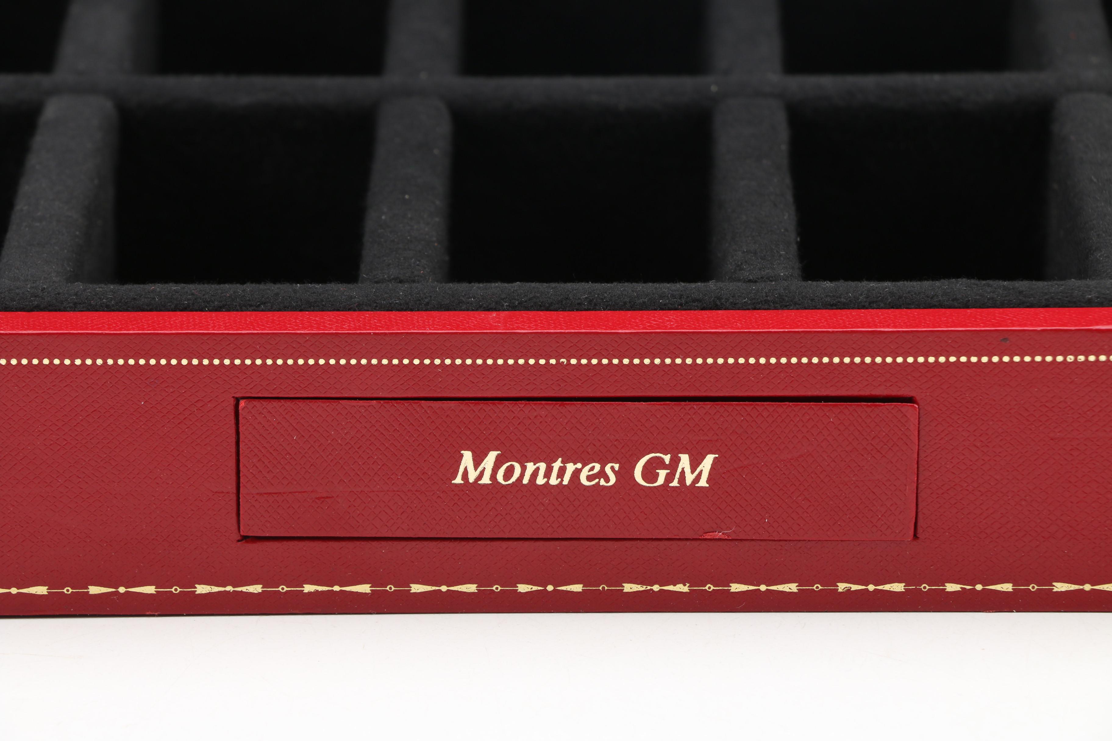 Cartier Embossed Vinyl Watch Case