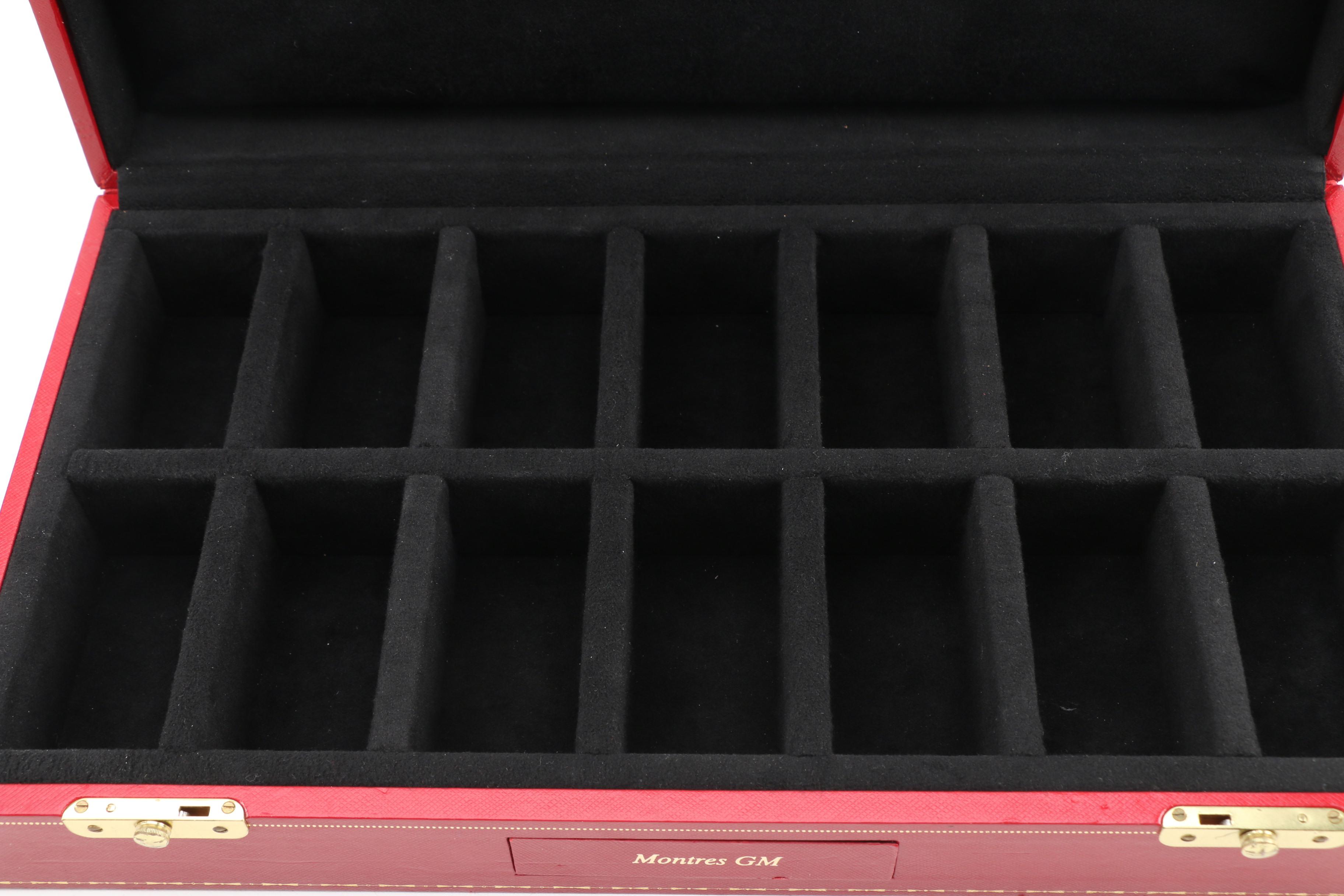 Cartier Embossed Vinyl Watch Case