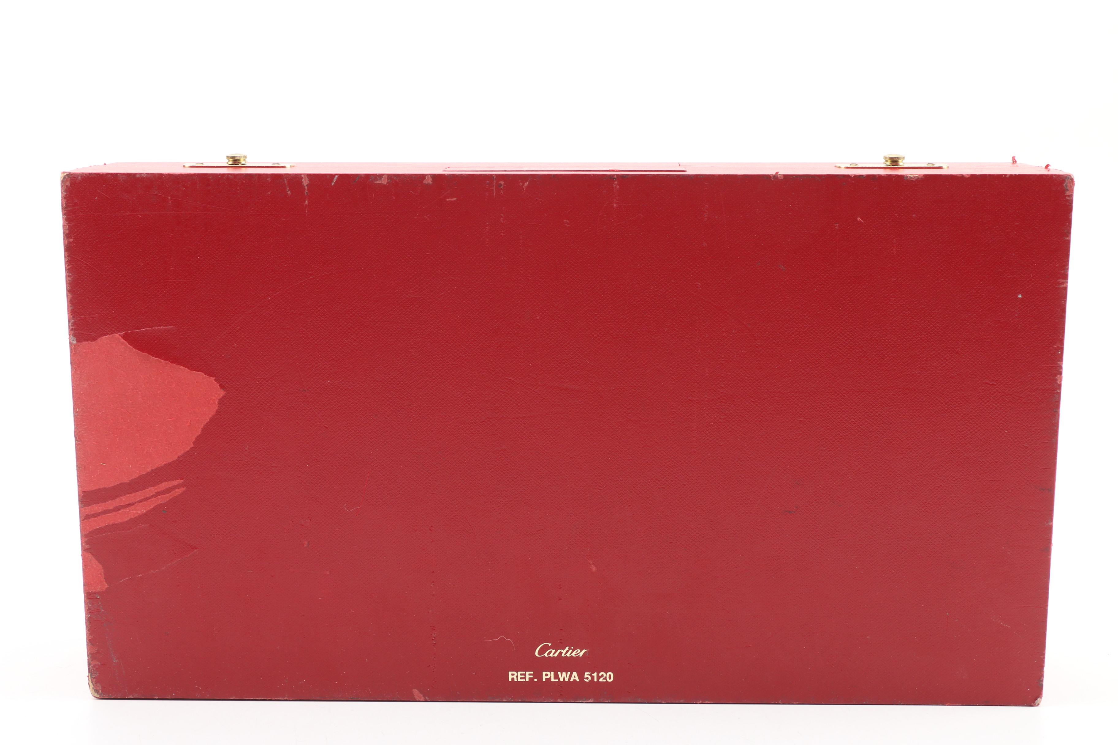 Cartier Embossed Vinyl Watch Case