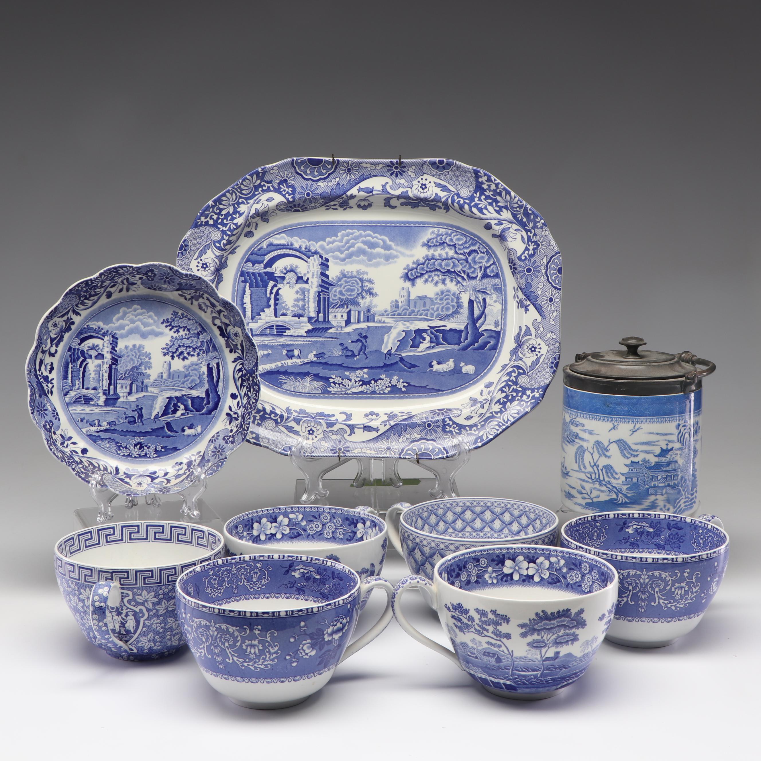 Spode Dinnerware Including Blue Room Collection Mugs