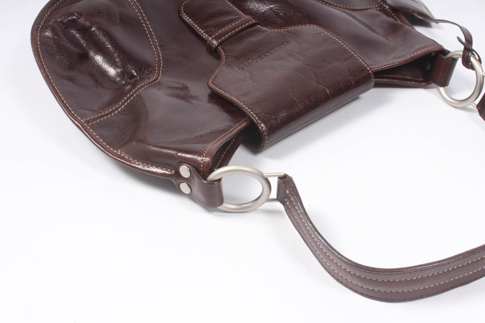 Tory Burch Orange Leather Crossbody Purse and Kenneth Cole Leather Hobo Bag